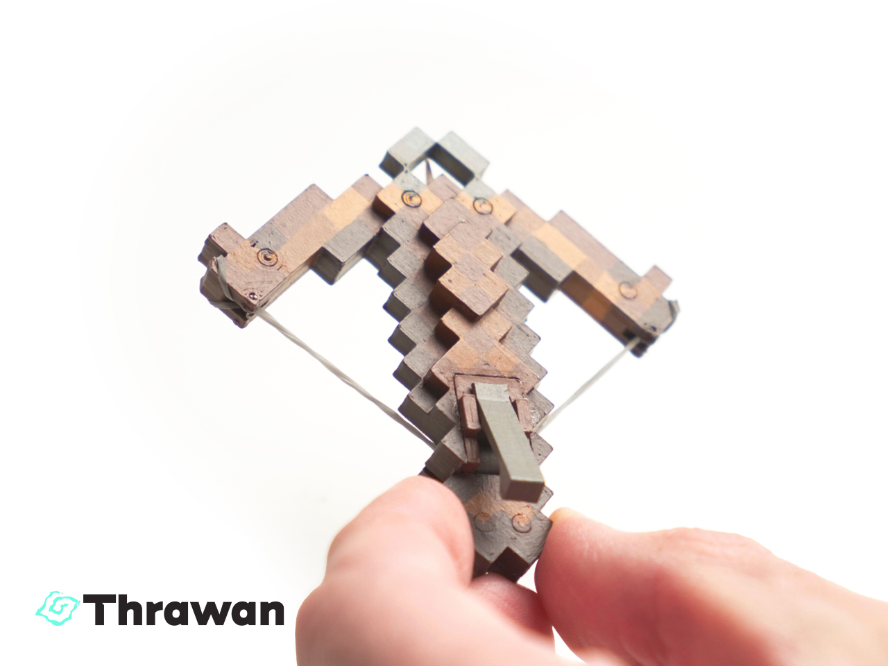Miniatura 5 do modelo 3D Toothpick Minecraft Crossbow