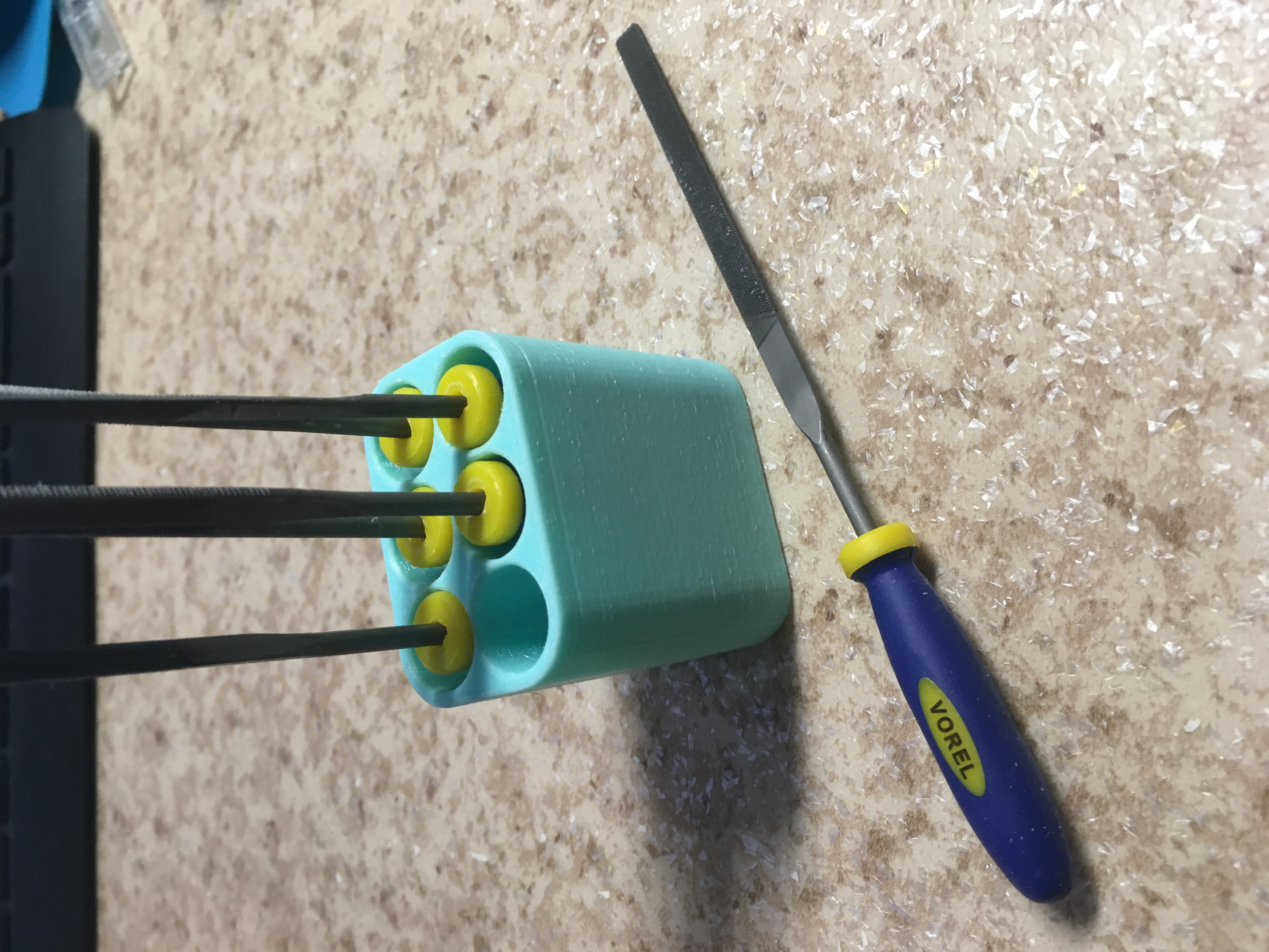 File grinding holder