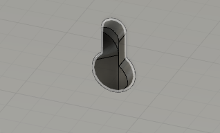 Screw Pocket Boolean for making things that can hang on wall with screws