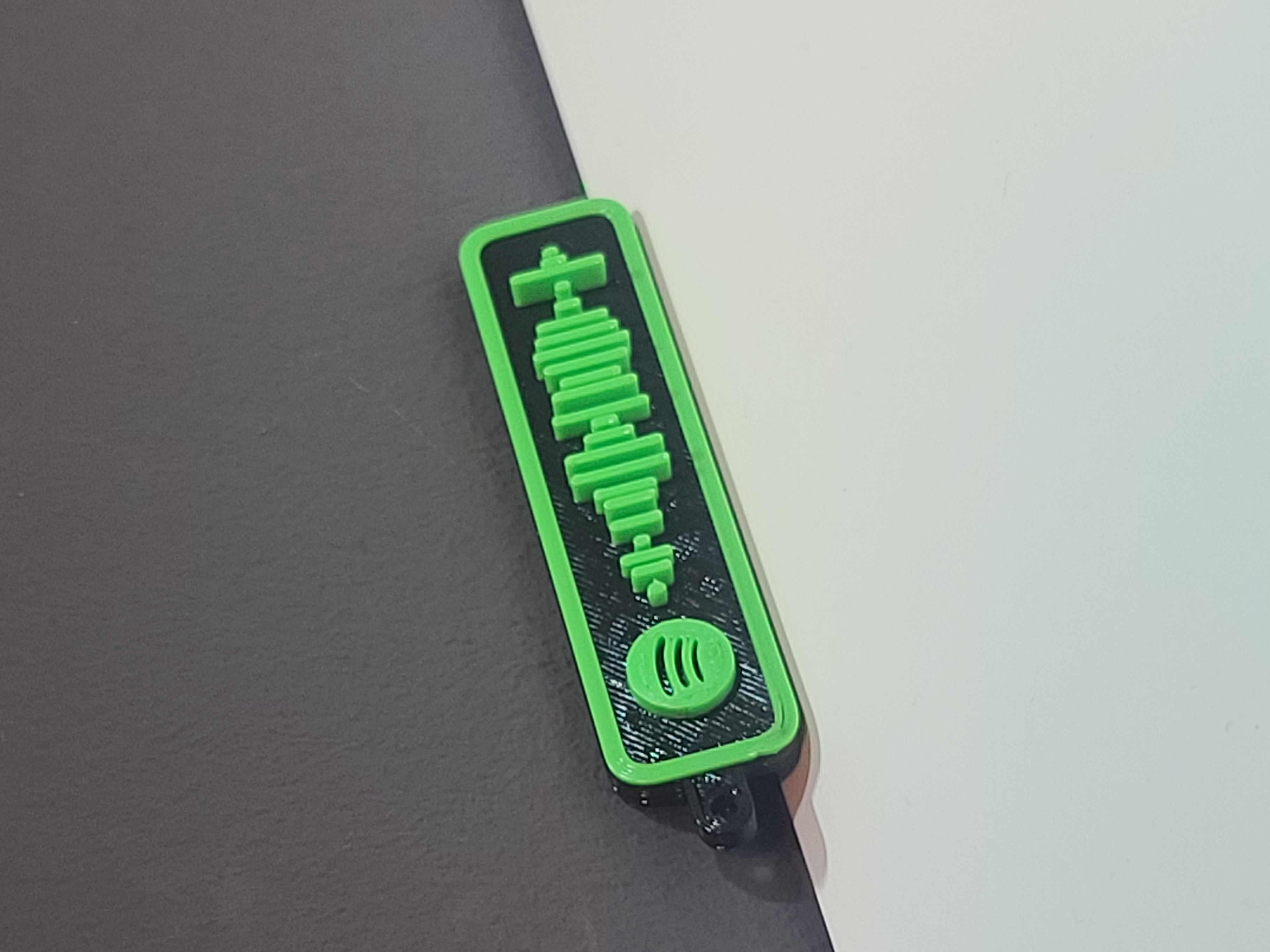 Spotify Song Keychain