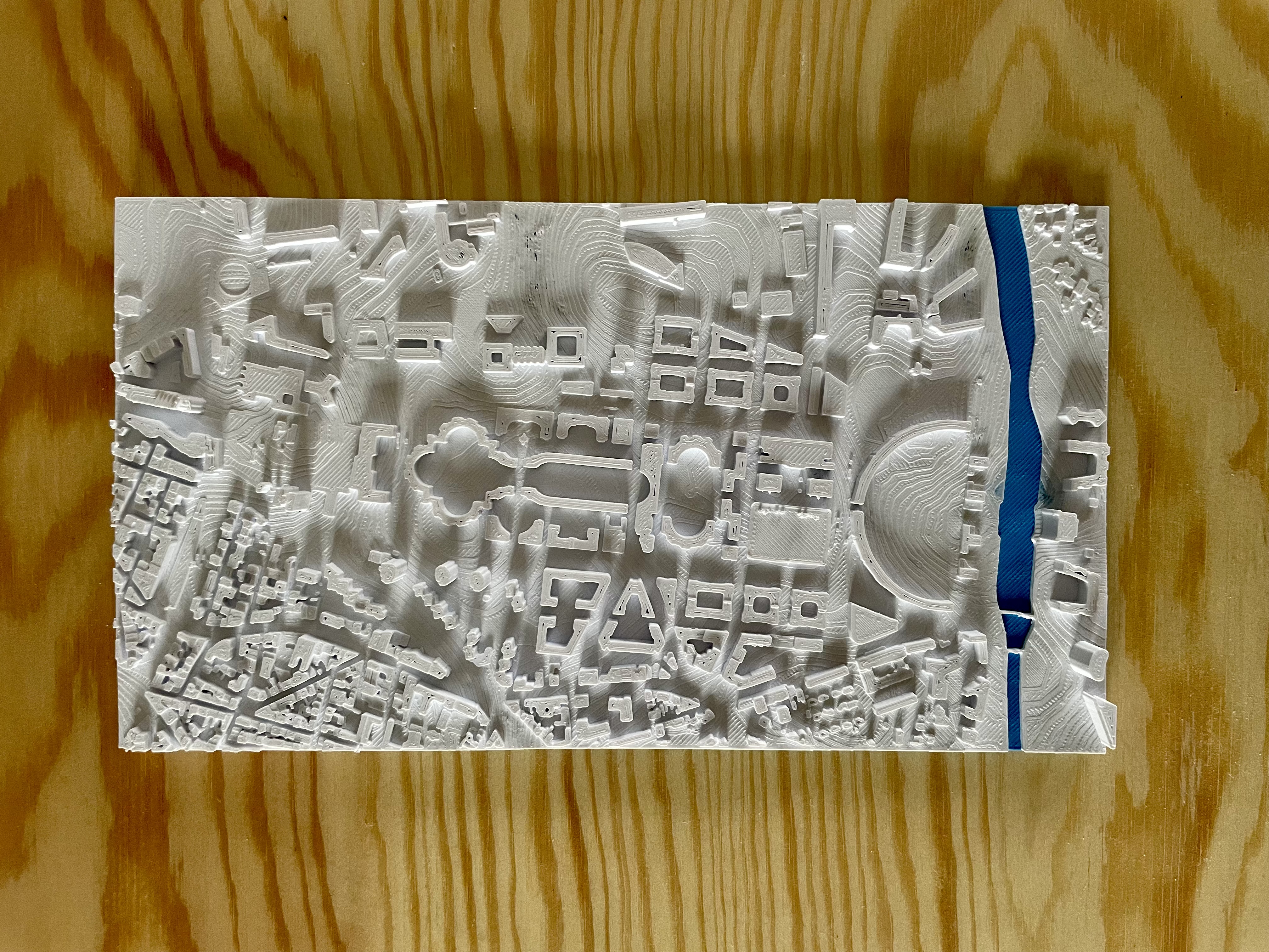 Carte 3D Montpellier