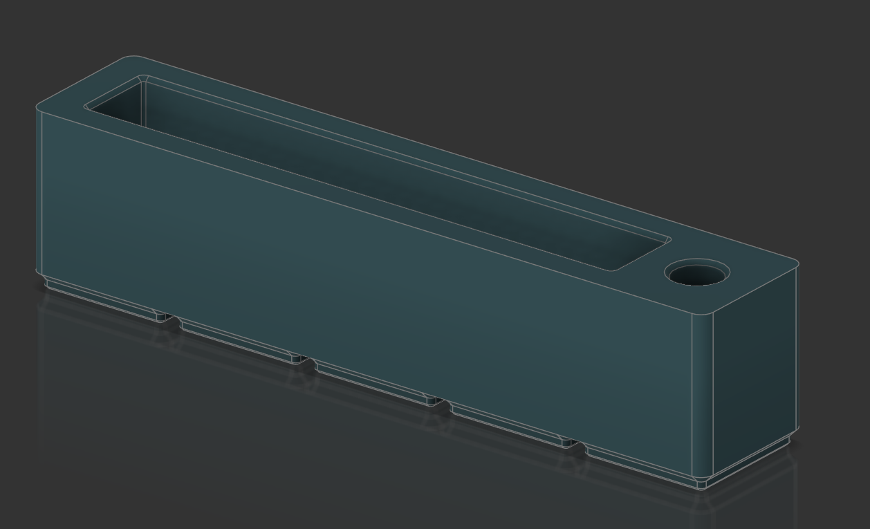 Dsi Xl Gridfinity Bin With Large Stylus Hole By Toomosin 