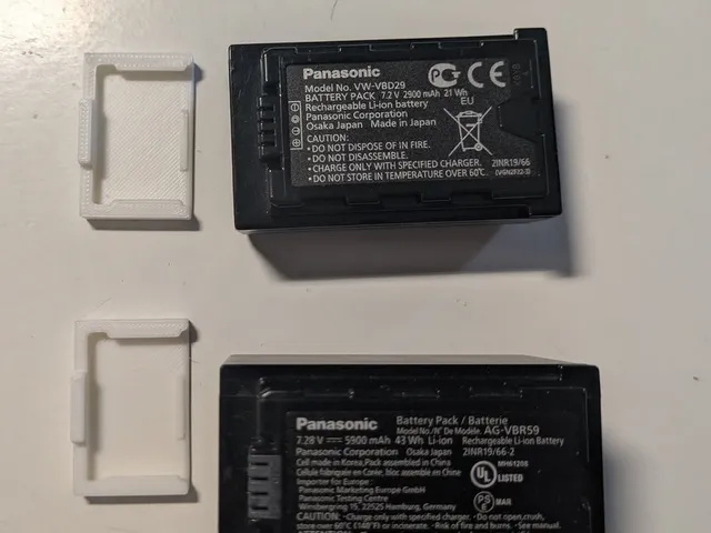 Panasonic AG/VV battery cover