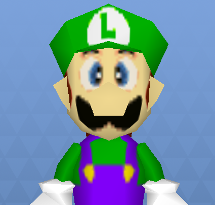 Luigi (Super Smash Bros. 64, idle pose)