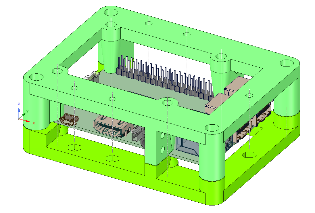 Raspberry Pi 2 Exoskeleton