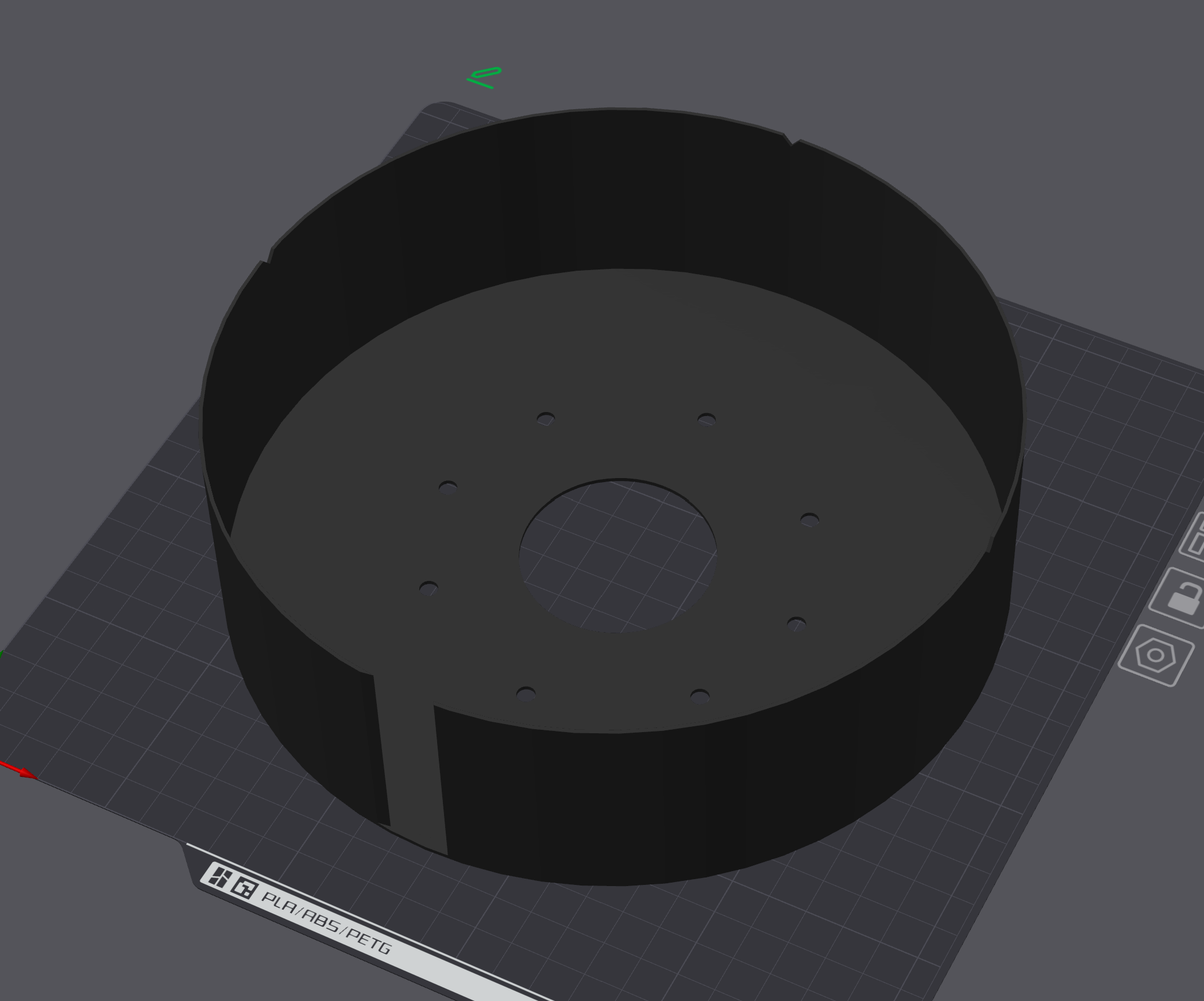 Miniatura 3 do modelo 3D External Spool Cover - Q1 Pro