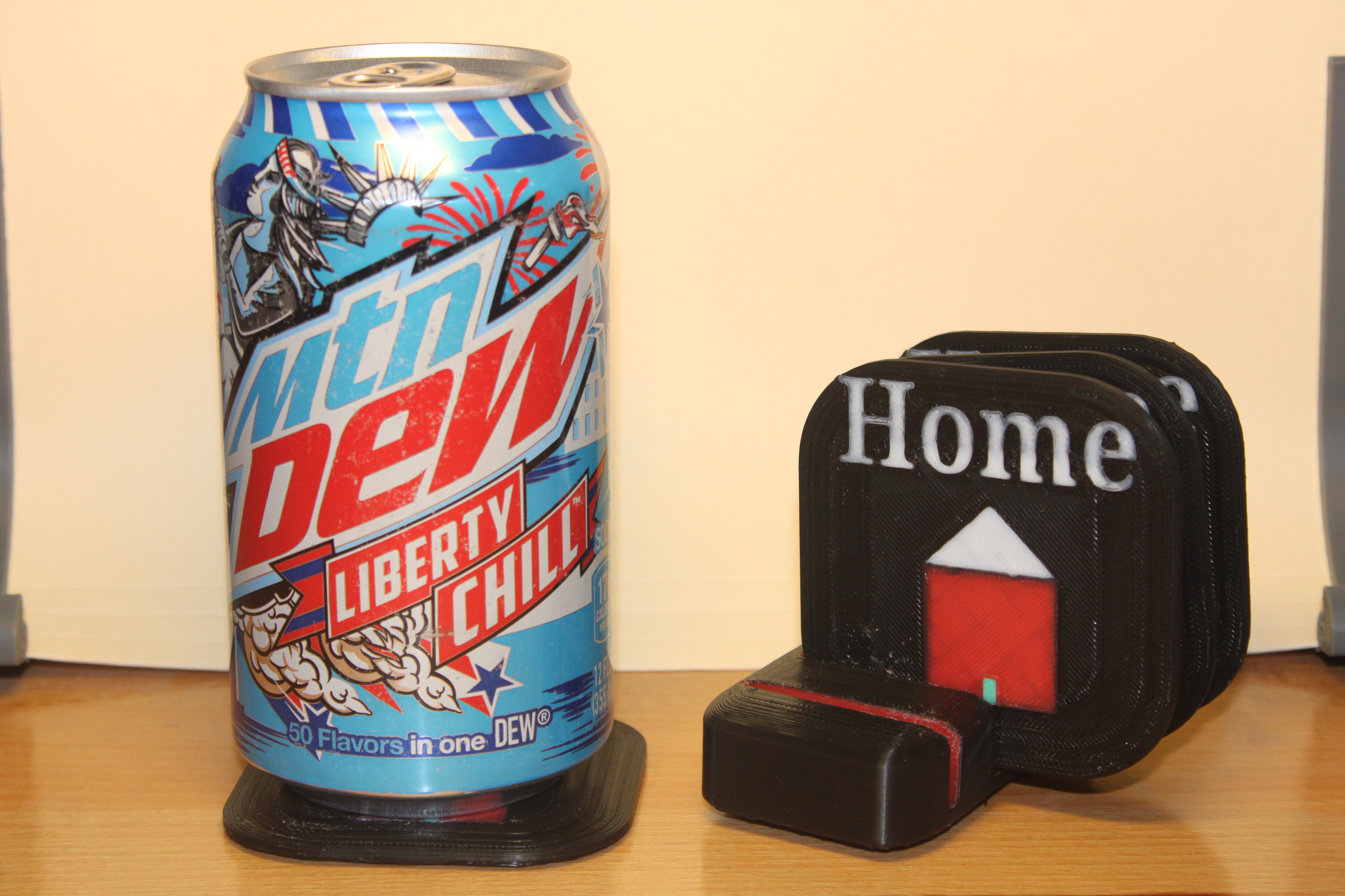 home sweet home coaster with stand