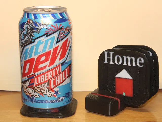 home sweet home coaster with stand