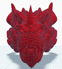 Fire Dragon Keychain