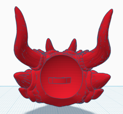 Miniatura 5 do modelo 3D Fire Dragon Keychain