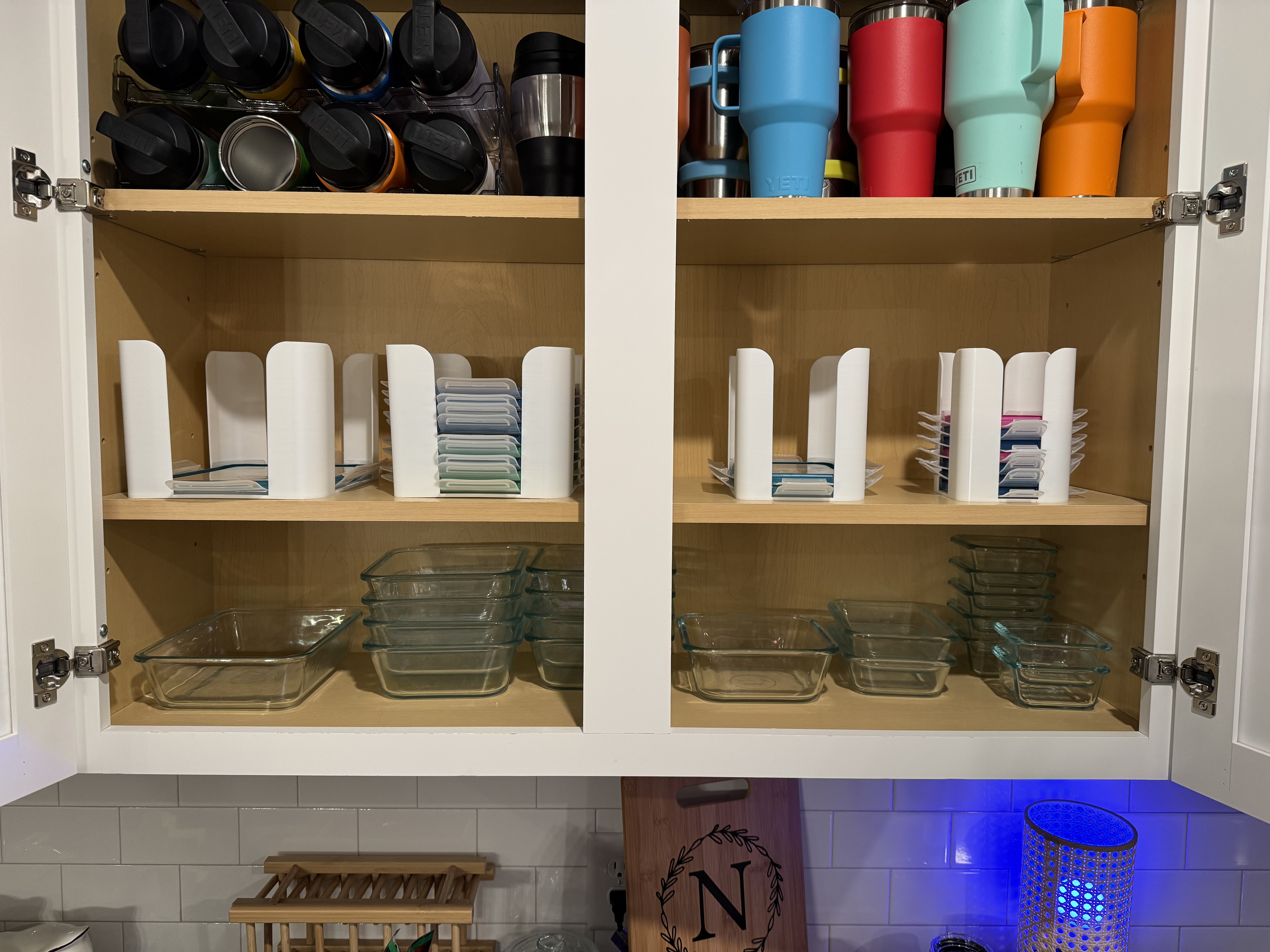 Snapware Lid Holders