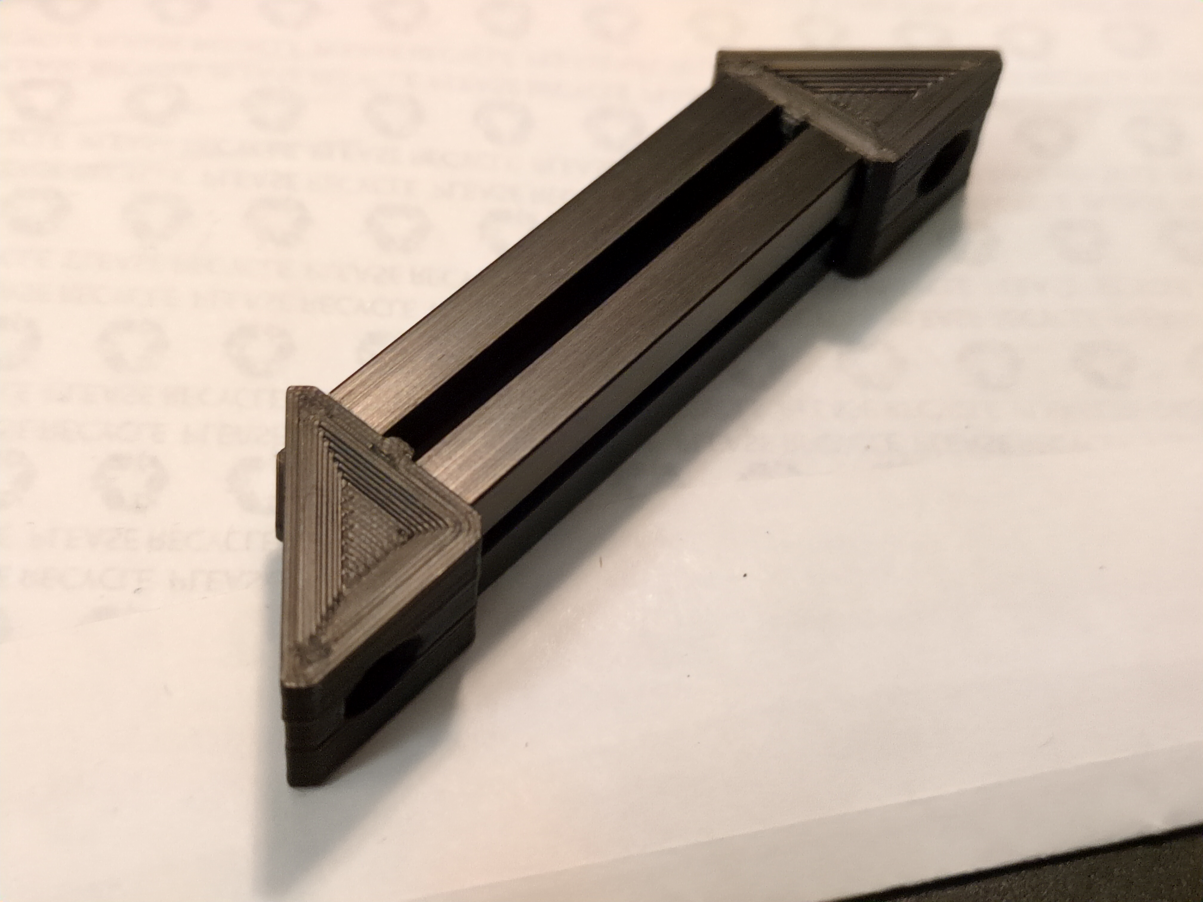 45 degree adapater for 1515 Makerbeam XL extrusions