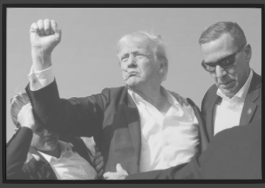 Donald trump lithopane
