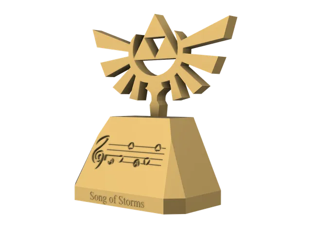 Song of Storms plinth