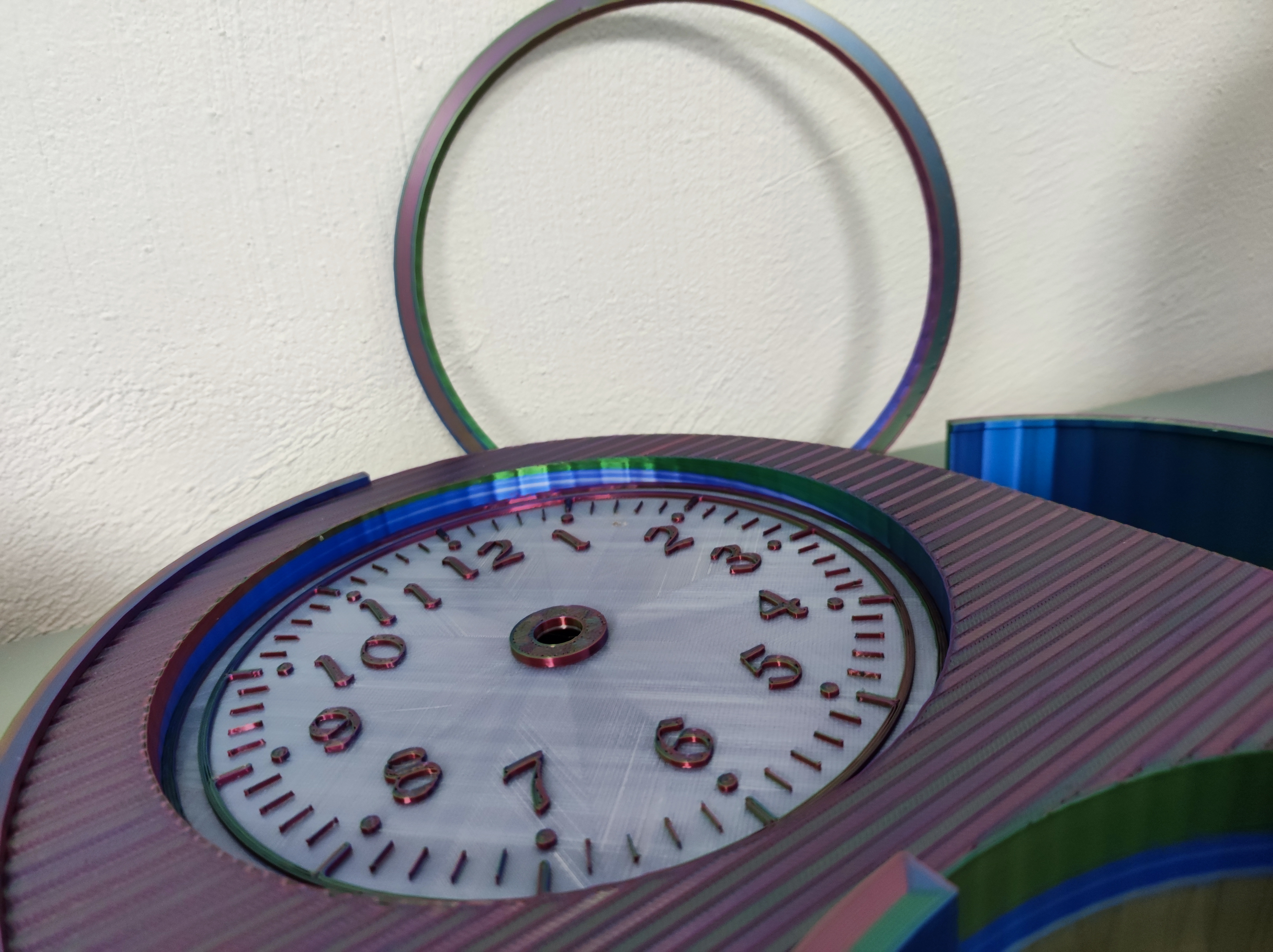 Miniatura 3 do modelo 3D Full frame for standing table clock