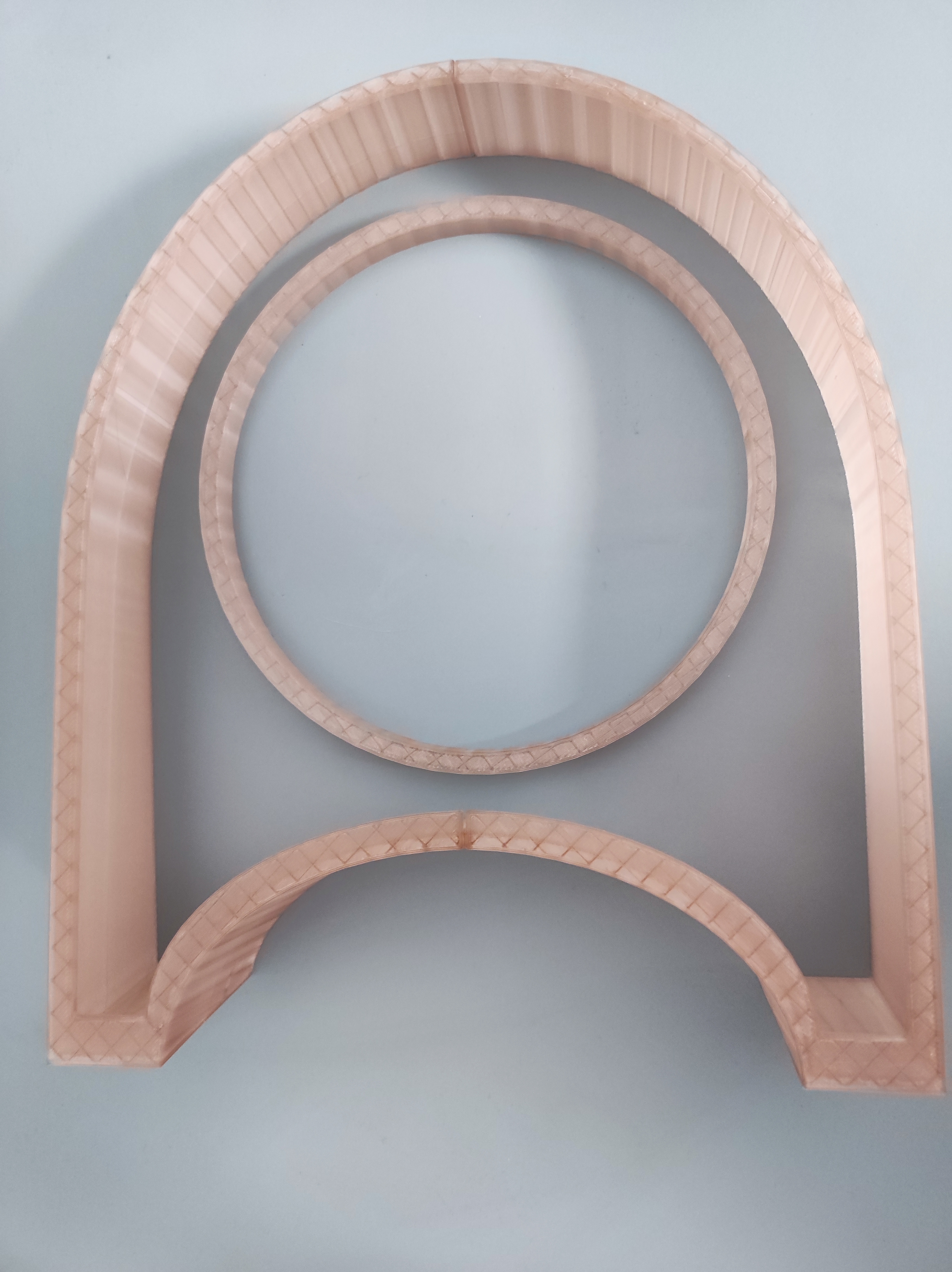 Miniatura 5 do modelo 3D Full frame for standing table clock