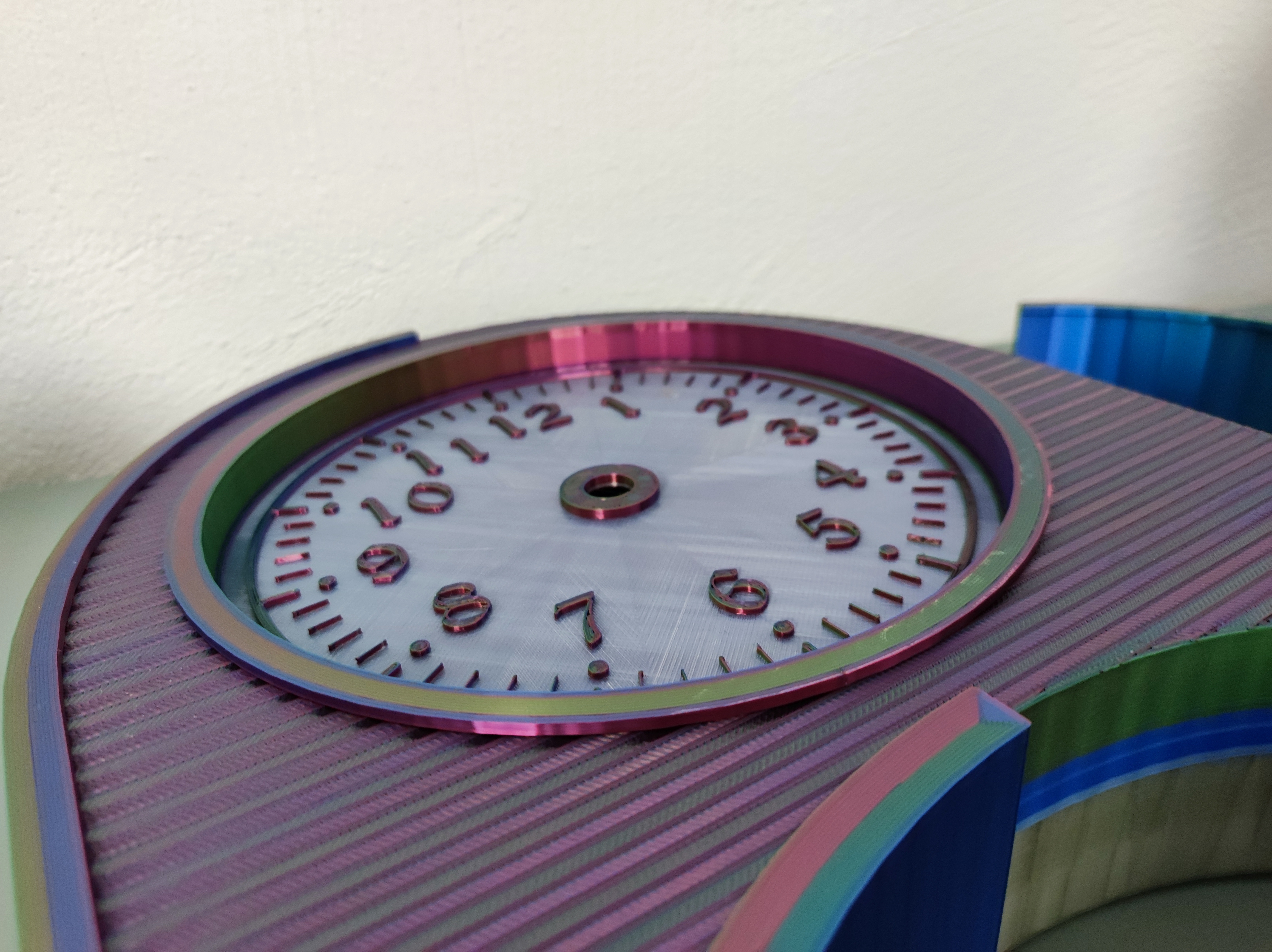 Miniatura 6 do modelo 3D Full frame for standing table clock