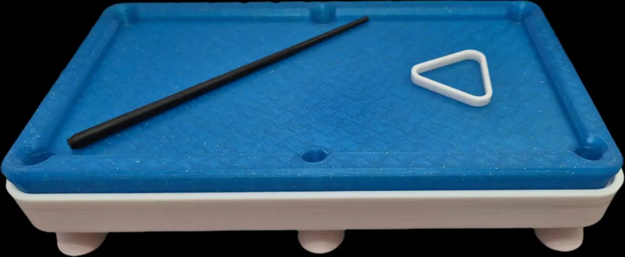 Mini Billiards Pool Table by walloper3 | Download free STL model ...