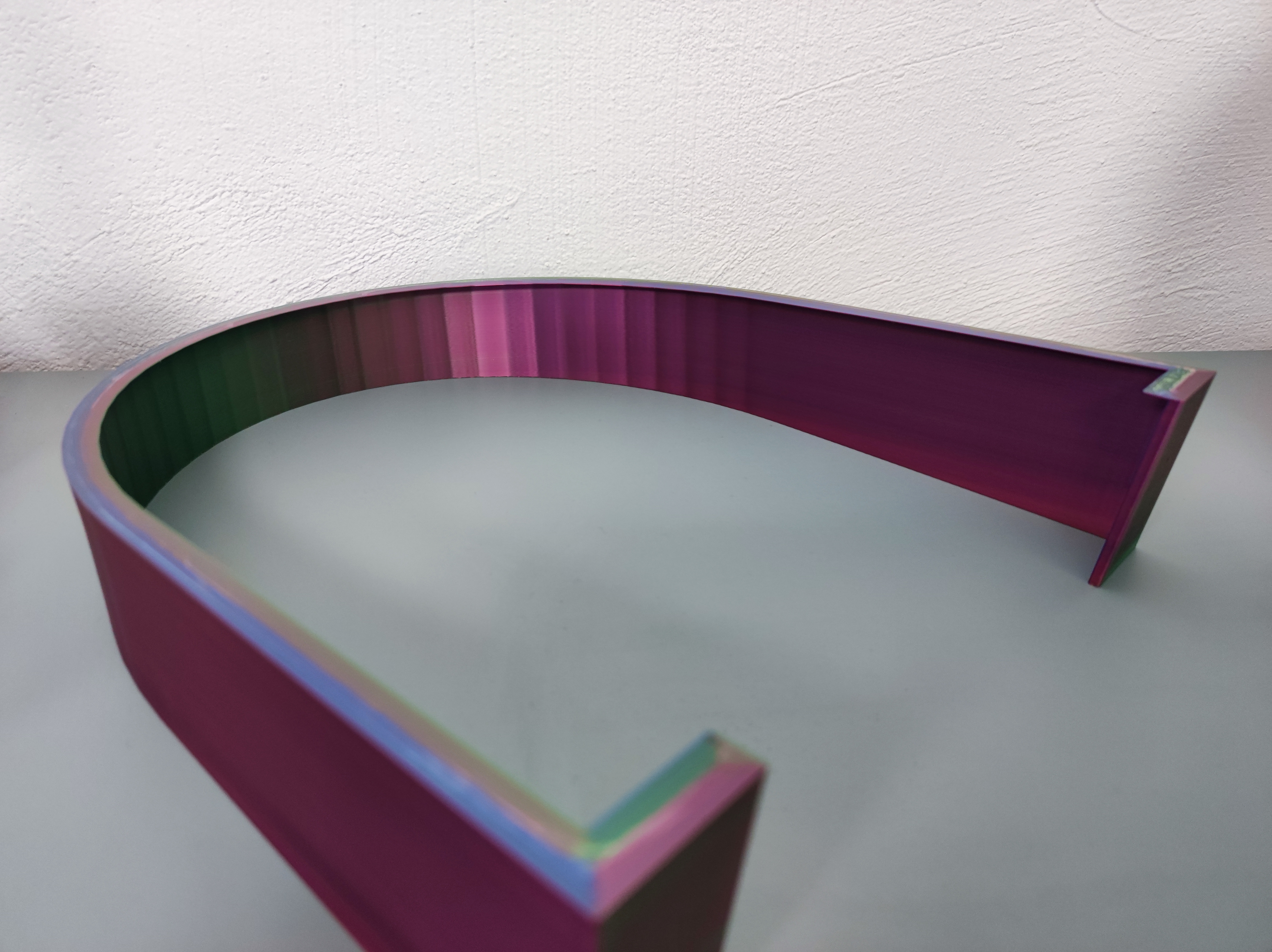 Miniatura 3 do modelo 3D Frame for standing table clock without bottom arch