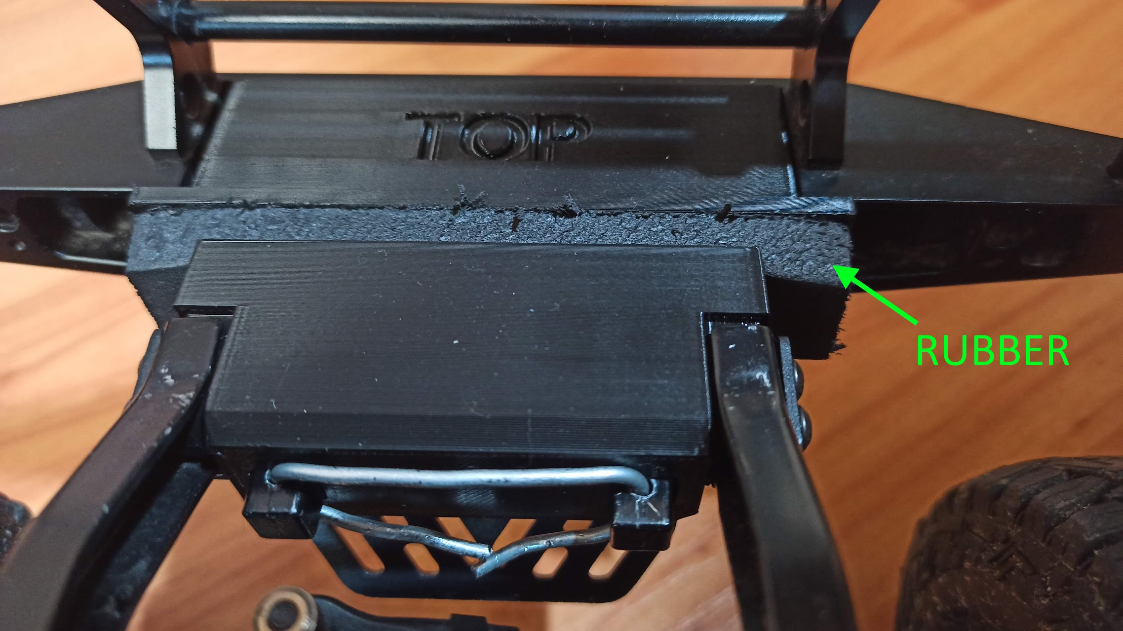TRX4 Bumper holder