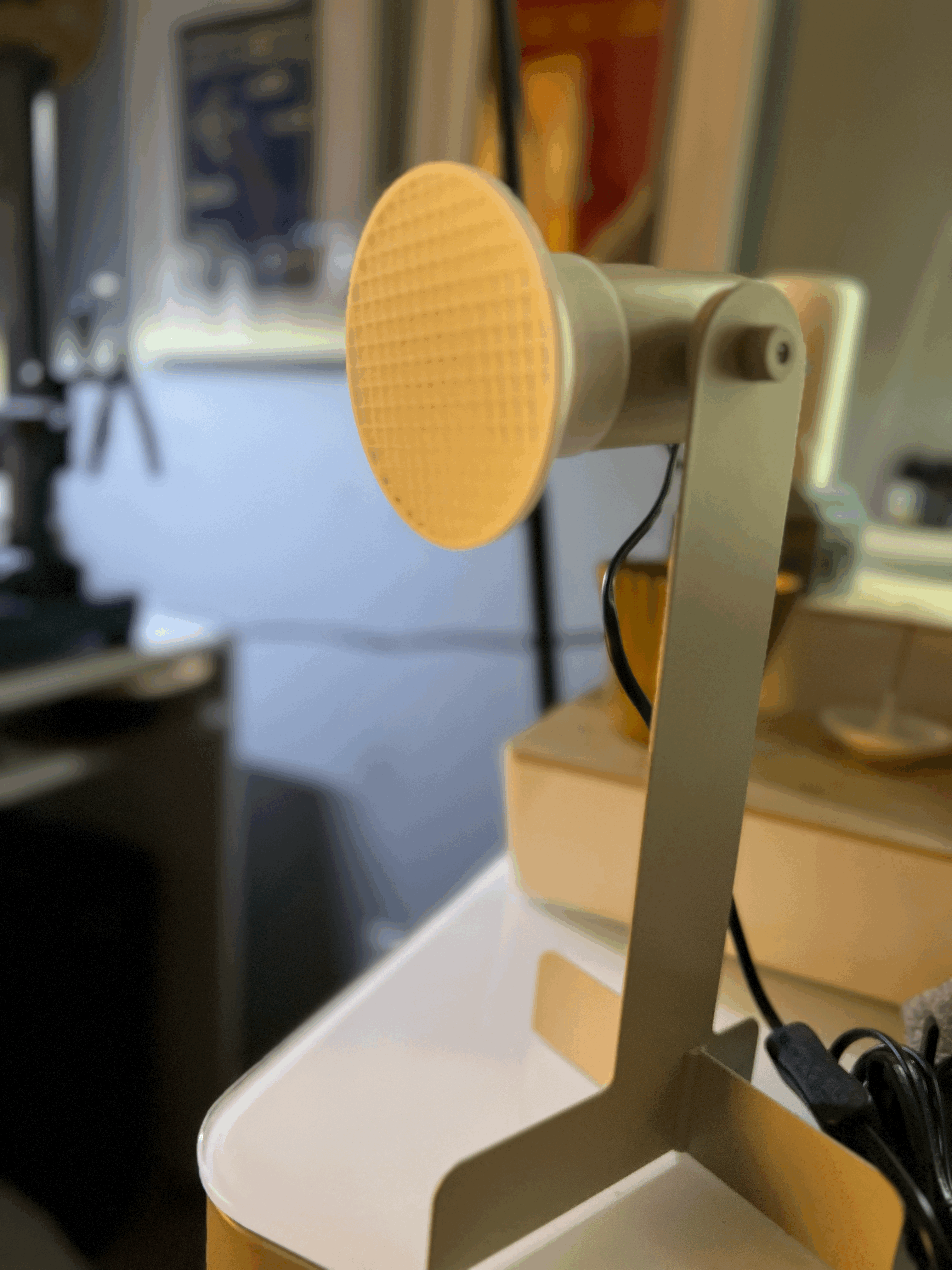 Diffuser shade for Ikea FLOTTILJ desk lamp