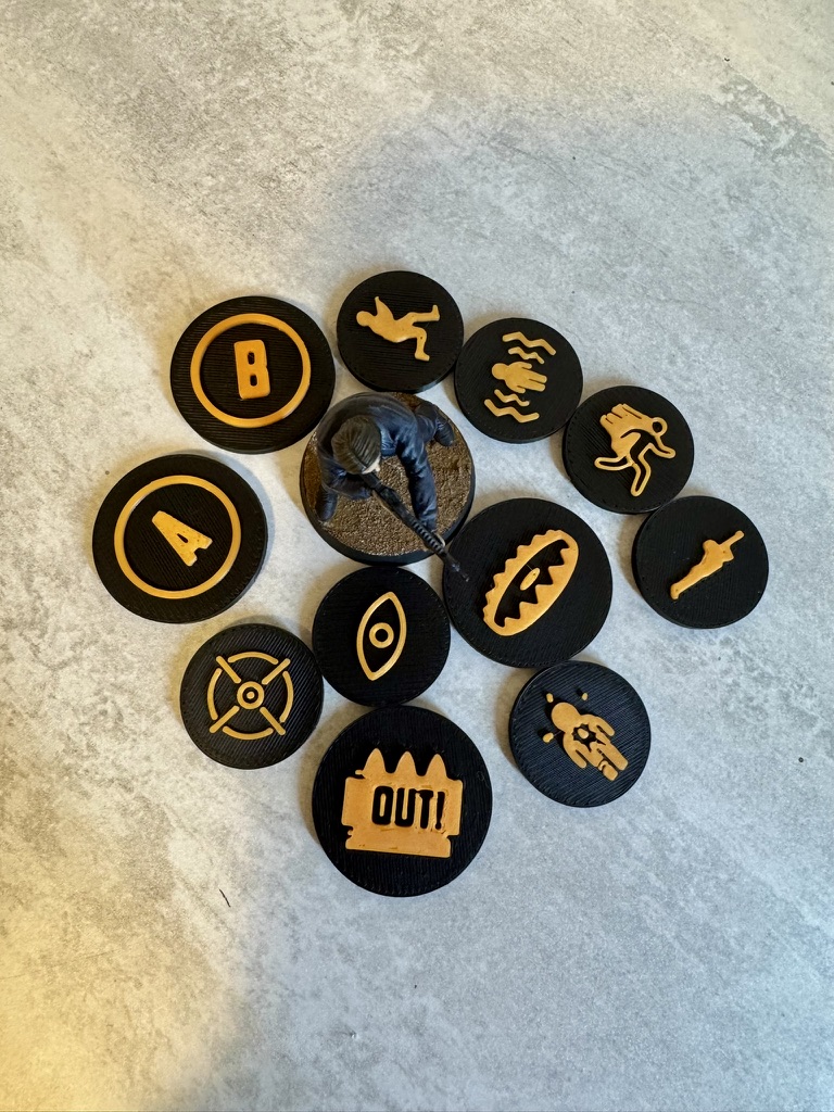 Breacher Game Tokens