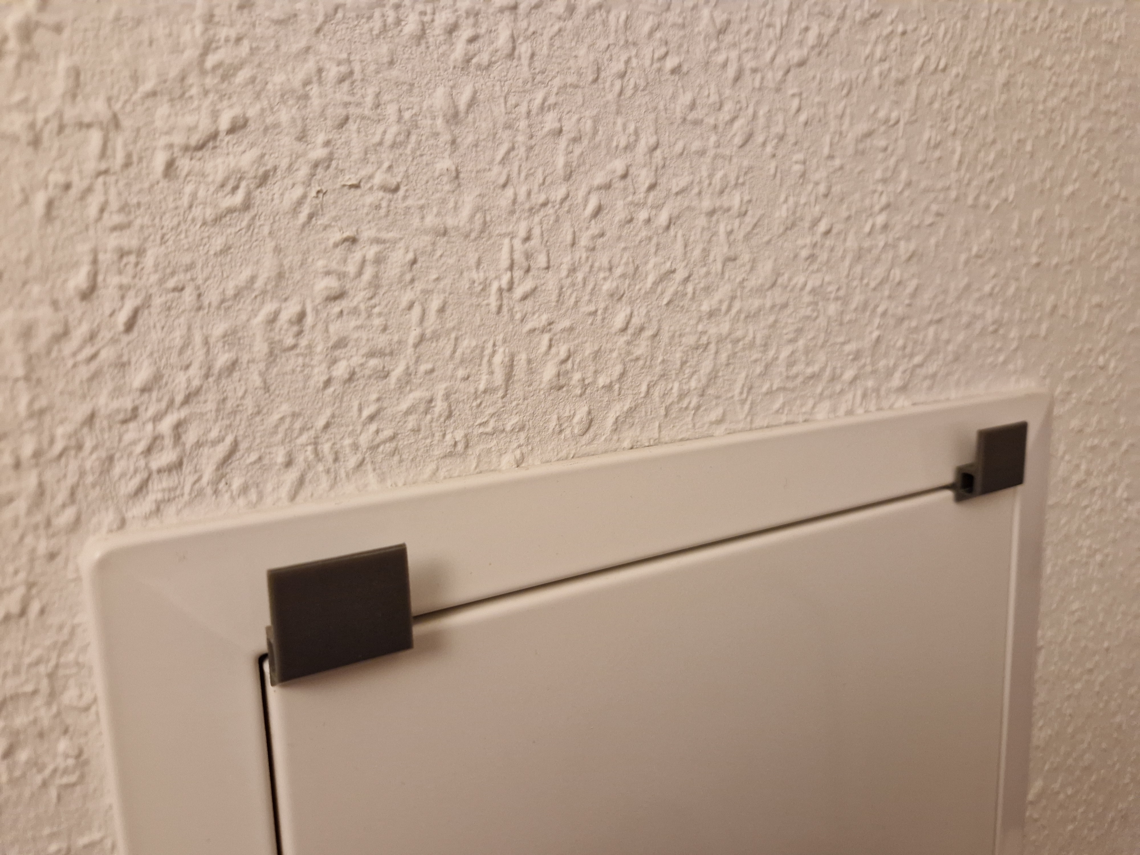 Picture Hangers for Fuse Box Doors (No Drilling)