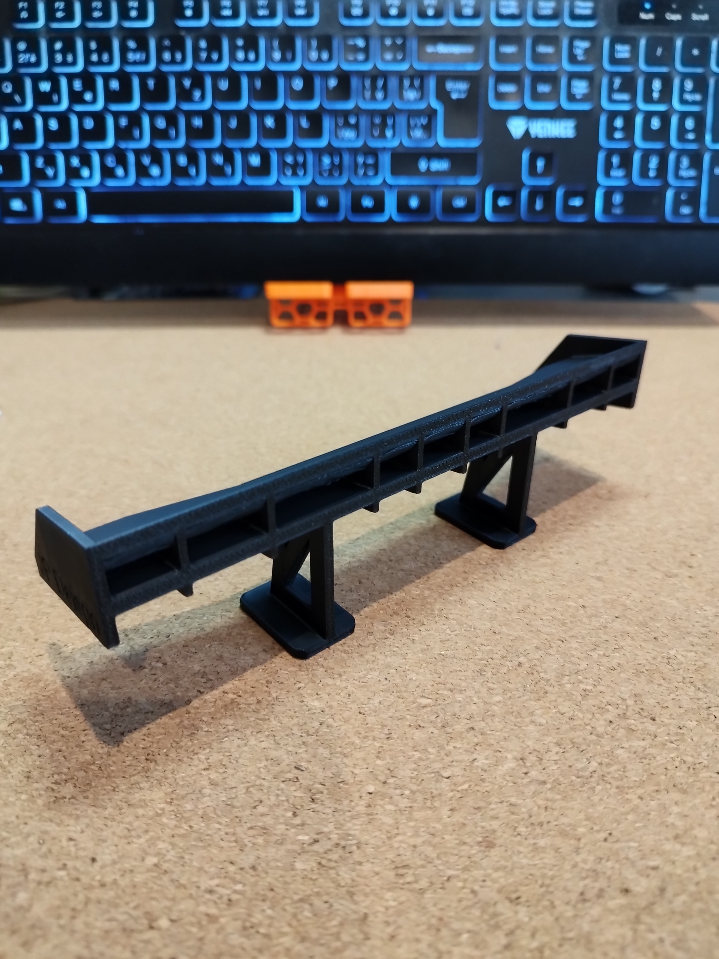 Miniatura 2 do modelo 3D Mini Car spoiler GTR V2