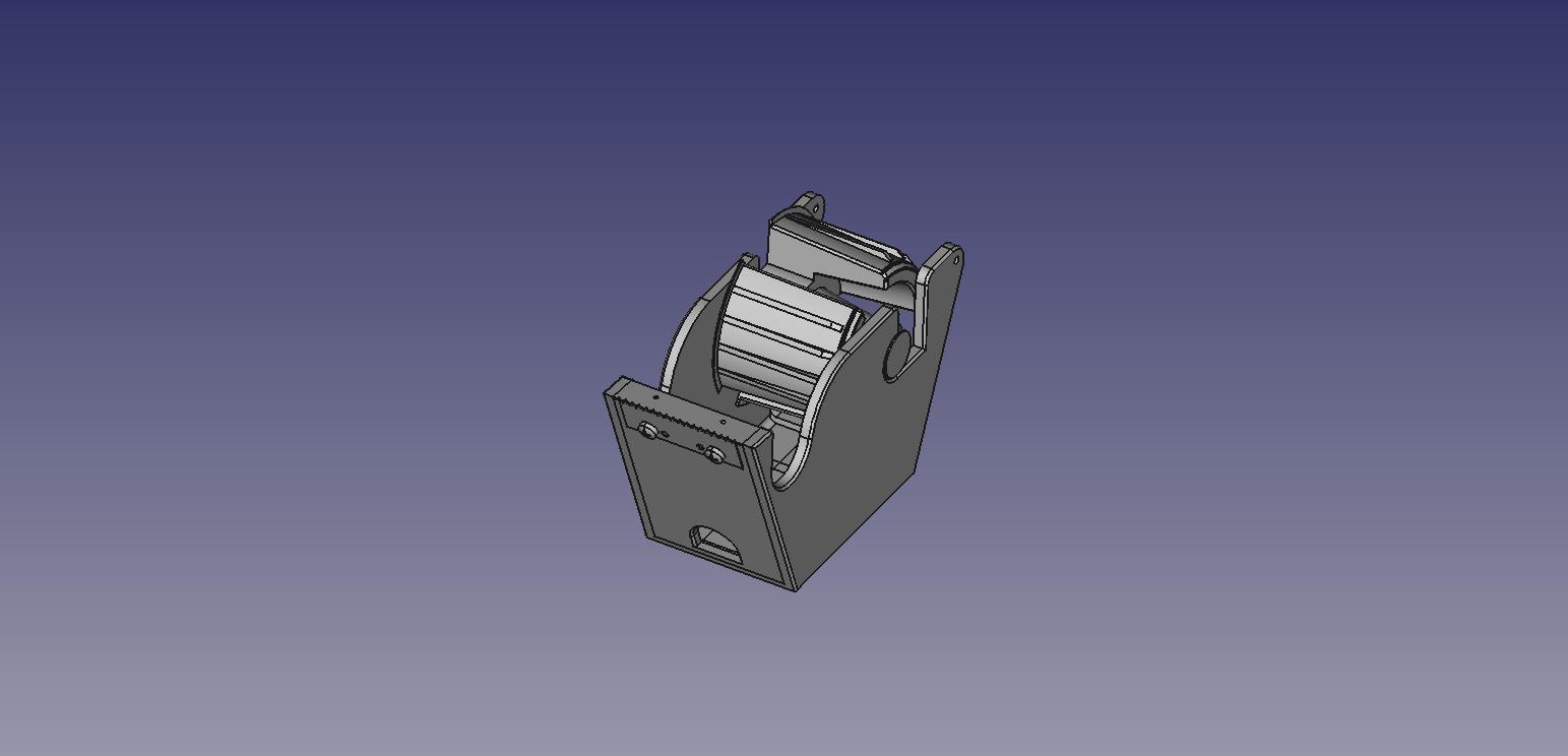 Miniatura 7 do modelo 3D Klebebandabroller