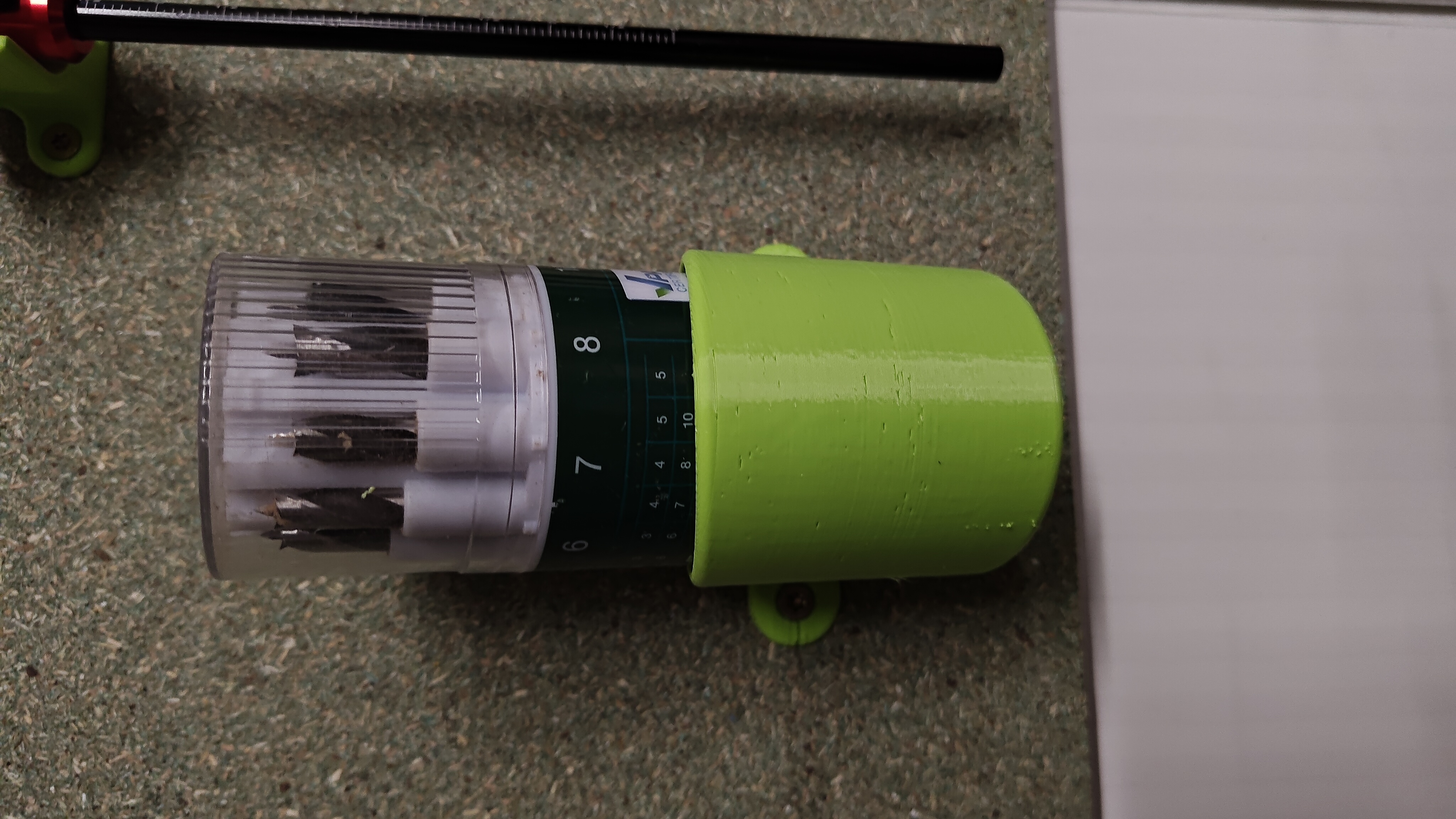 Halter für Bohrerbox oder ähnliches