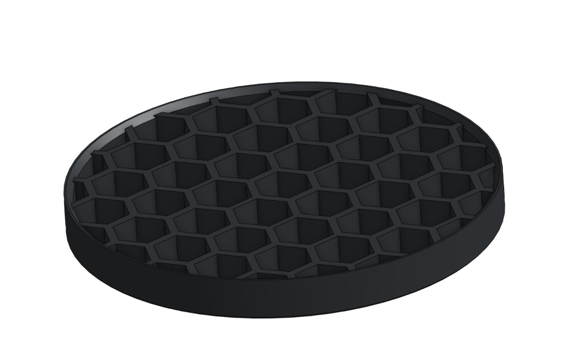 honeycomb coaster