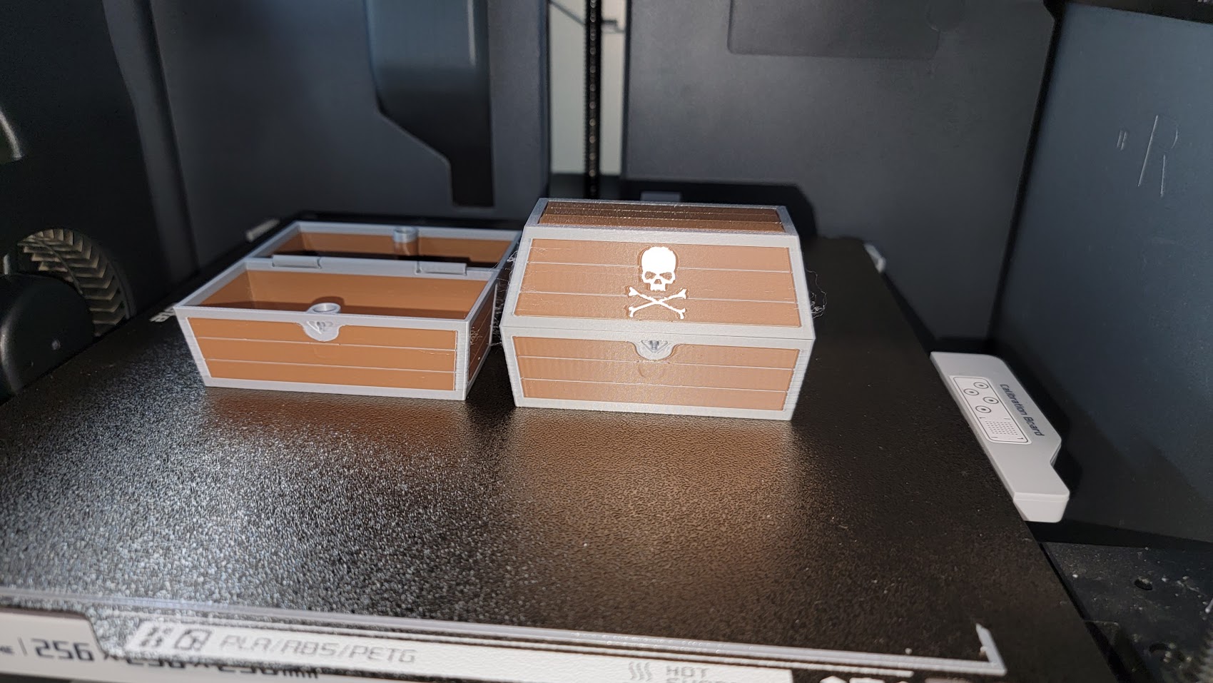 Treasure Chest Print in Place