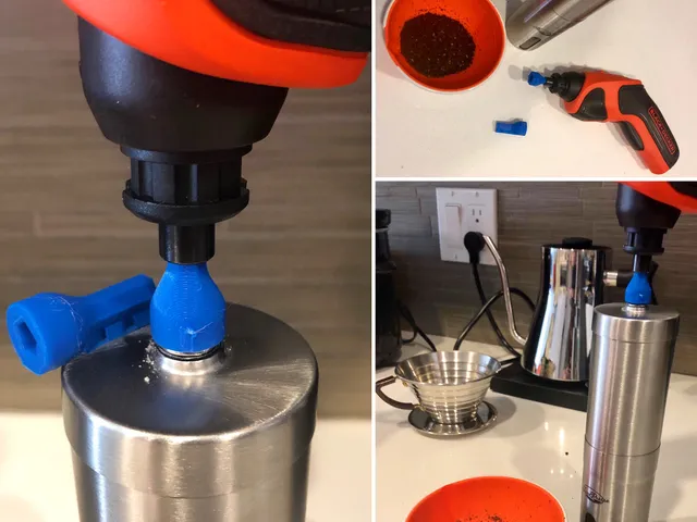 Coffee Bit adapter for Hand Grinder