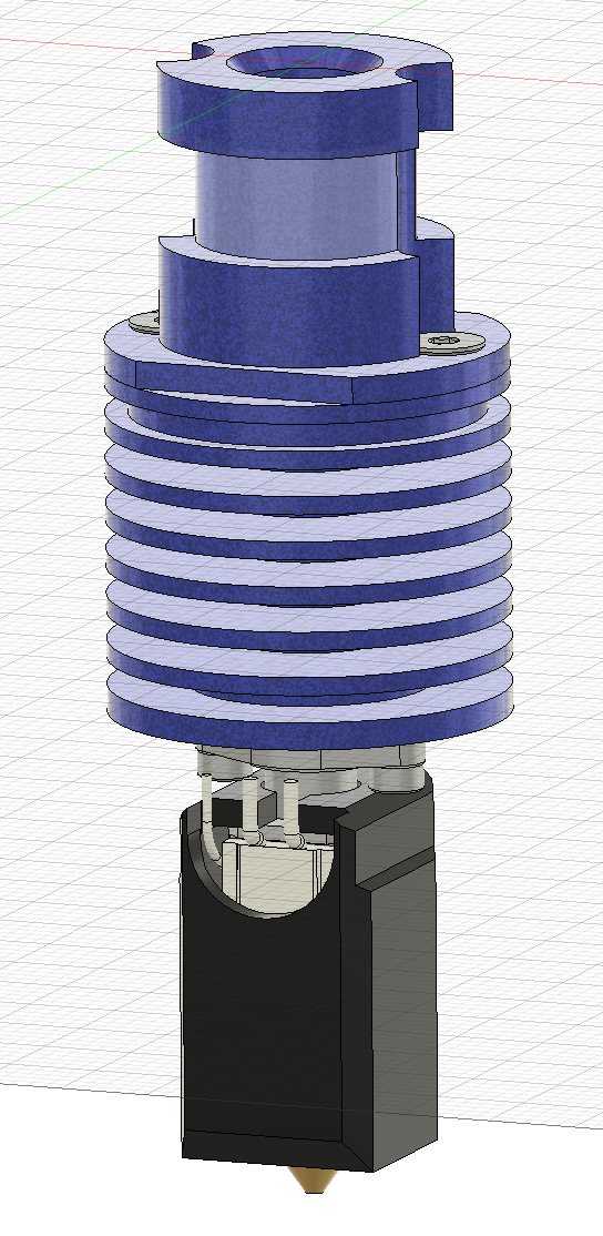 V6 updated short highspeed hotend