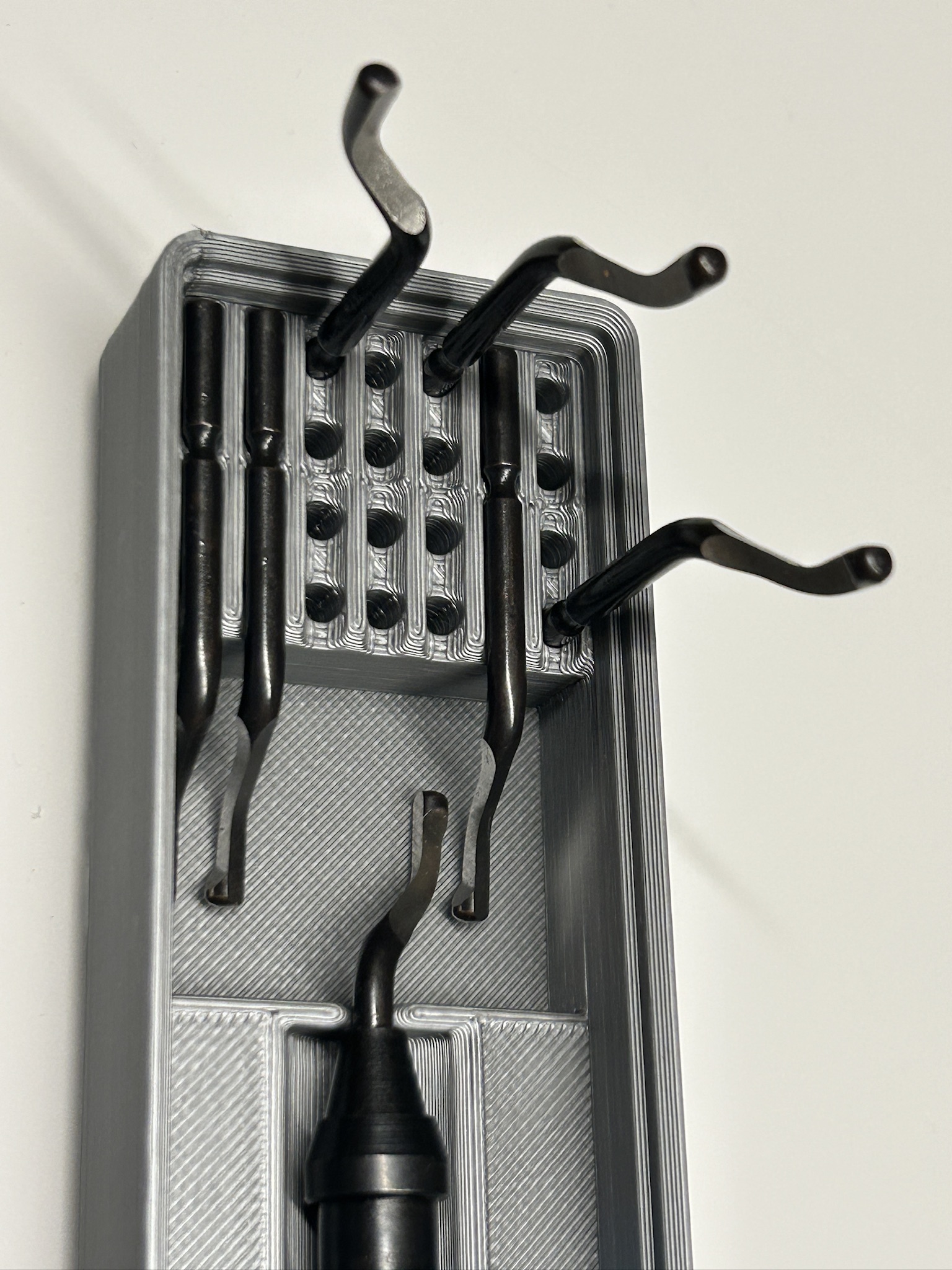Deburring Tool Holder - Gridfinity — miniatura 2