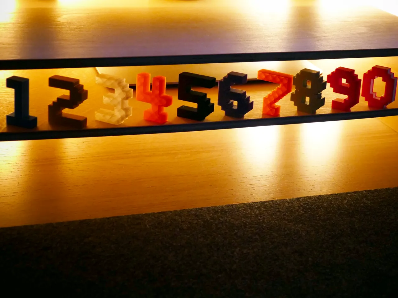 Retro Gaming Digits by SchepperTs | Download free STL model ...