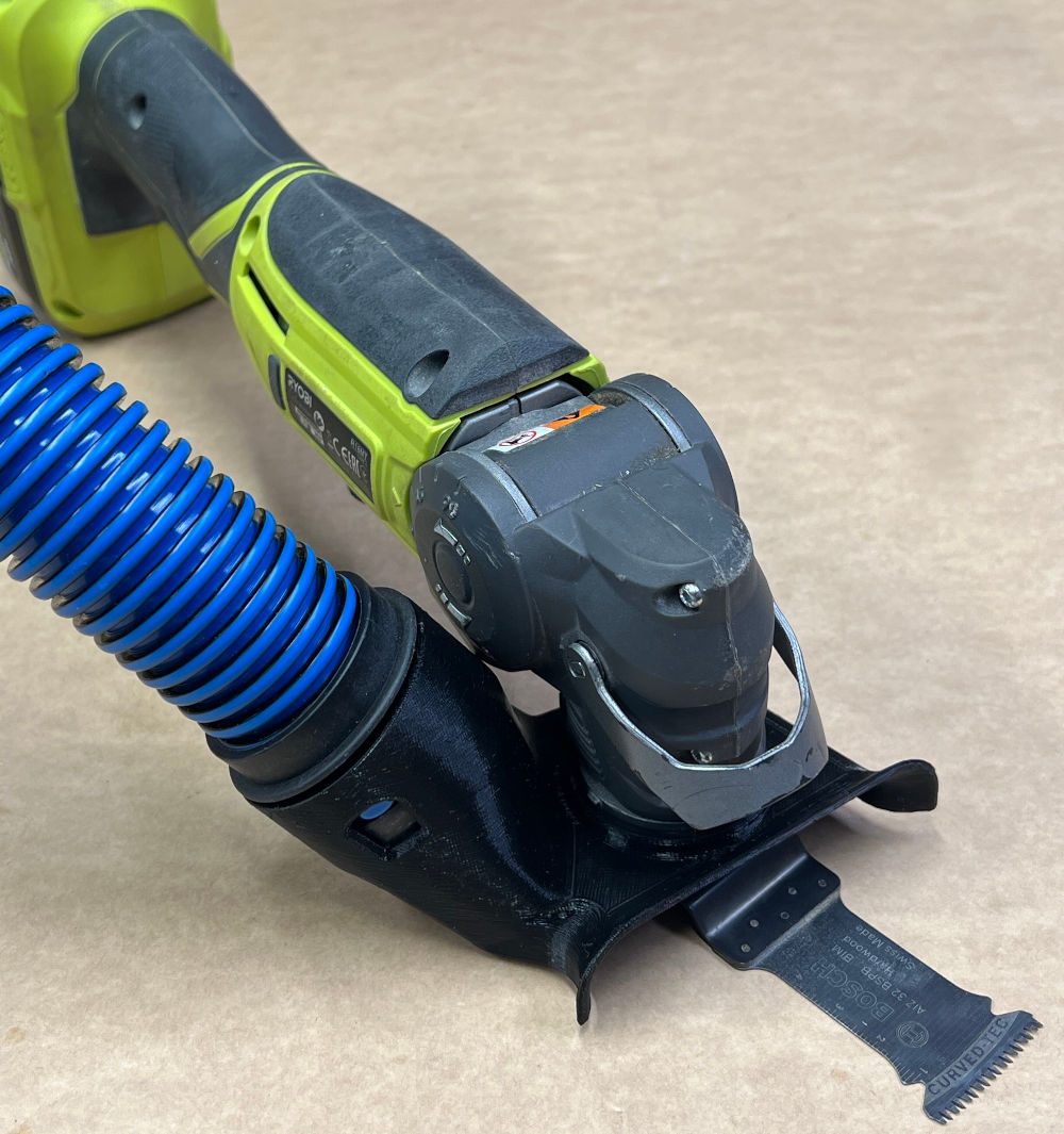 QuickClick adapter for Ryobi MultiTool