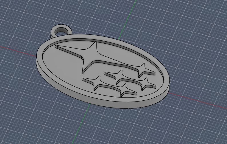 Subaru Keychain