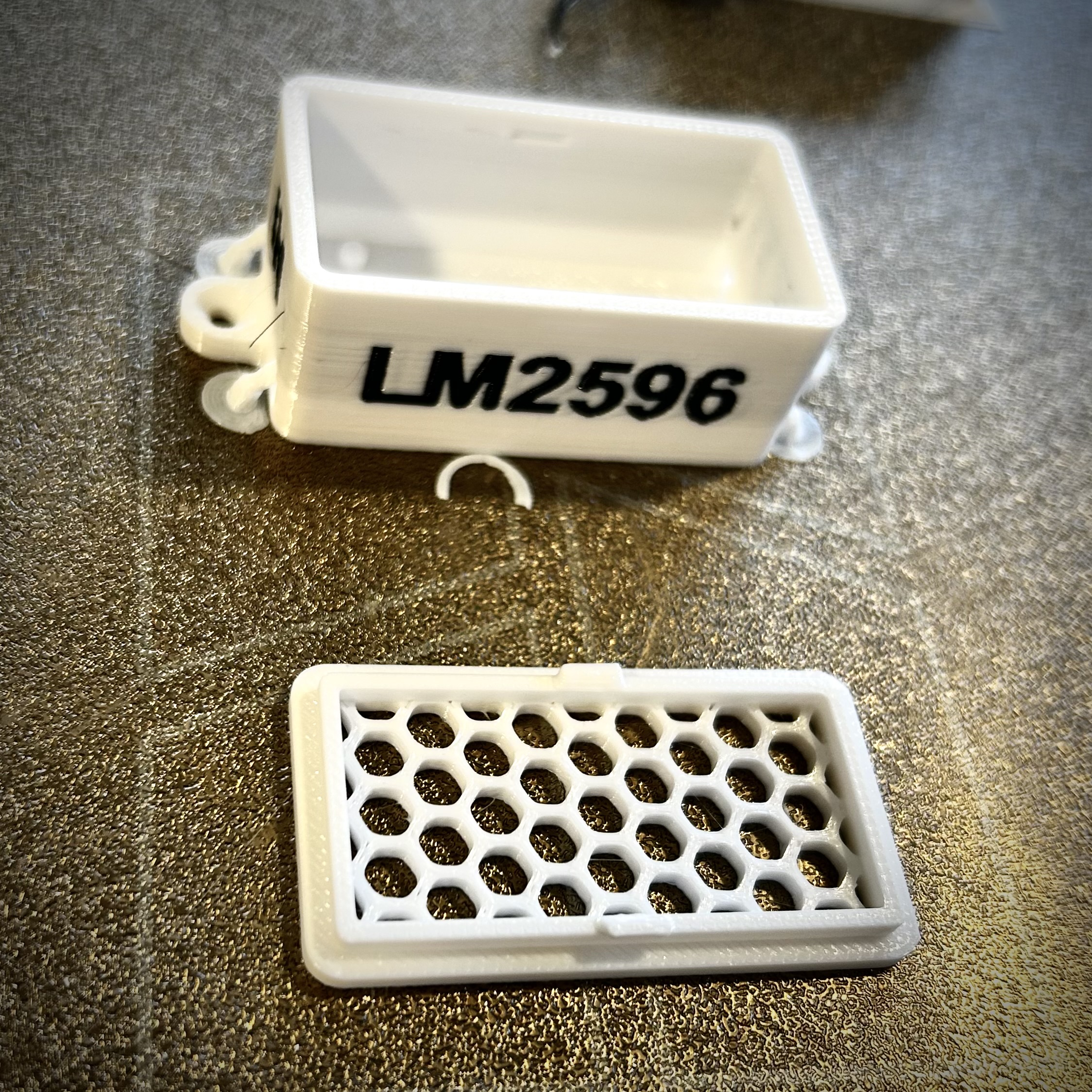 LM2596 Stepdown Voltage Regulator Ventilated Casing V3