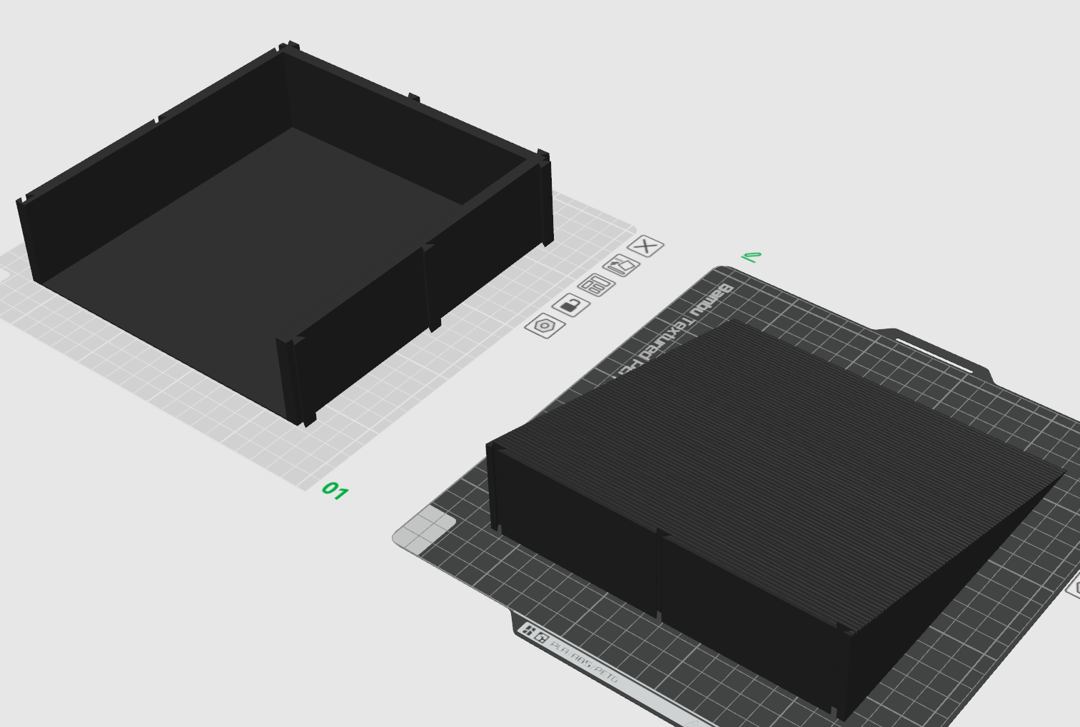 Bins And Ramps 3D model thumbnail