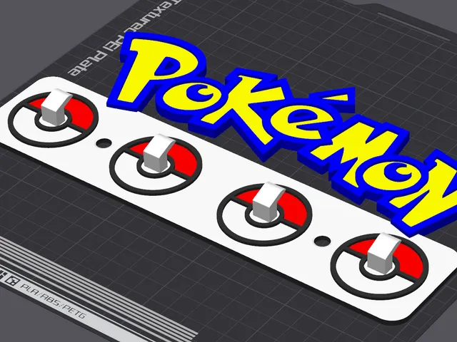 Pokemon Schlüsselkasten Aufhänger