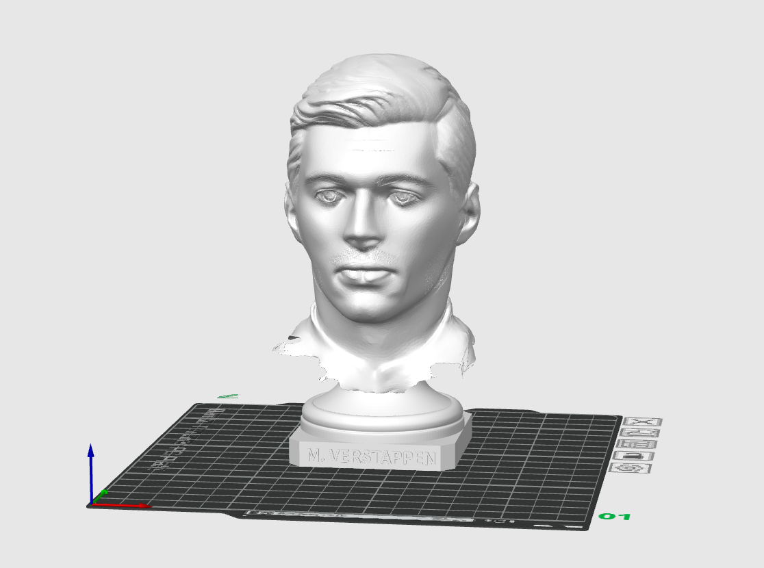 Max Verstappen Bust