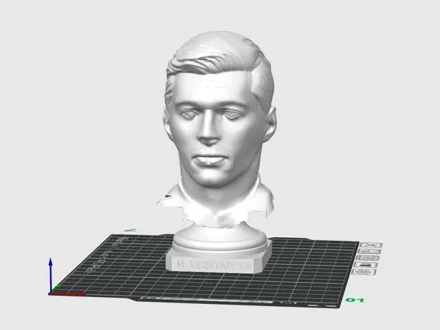 Max Verstappen Bust