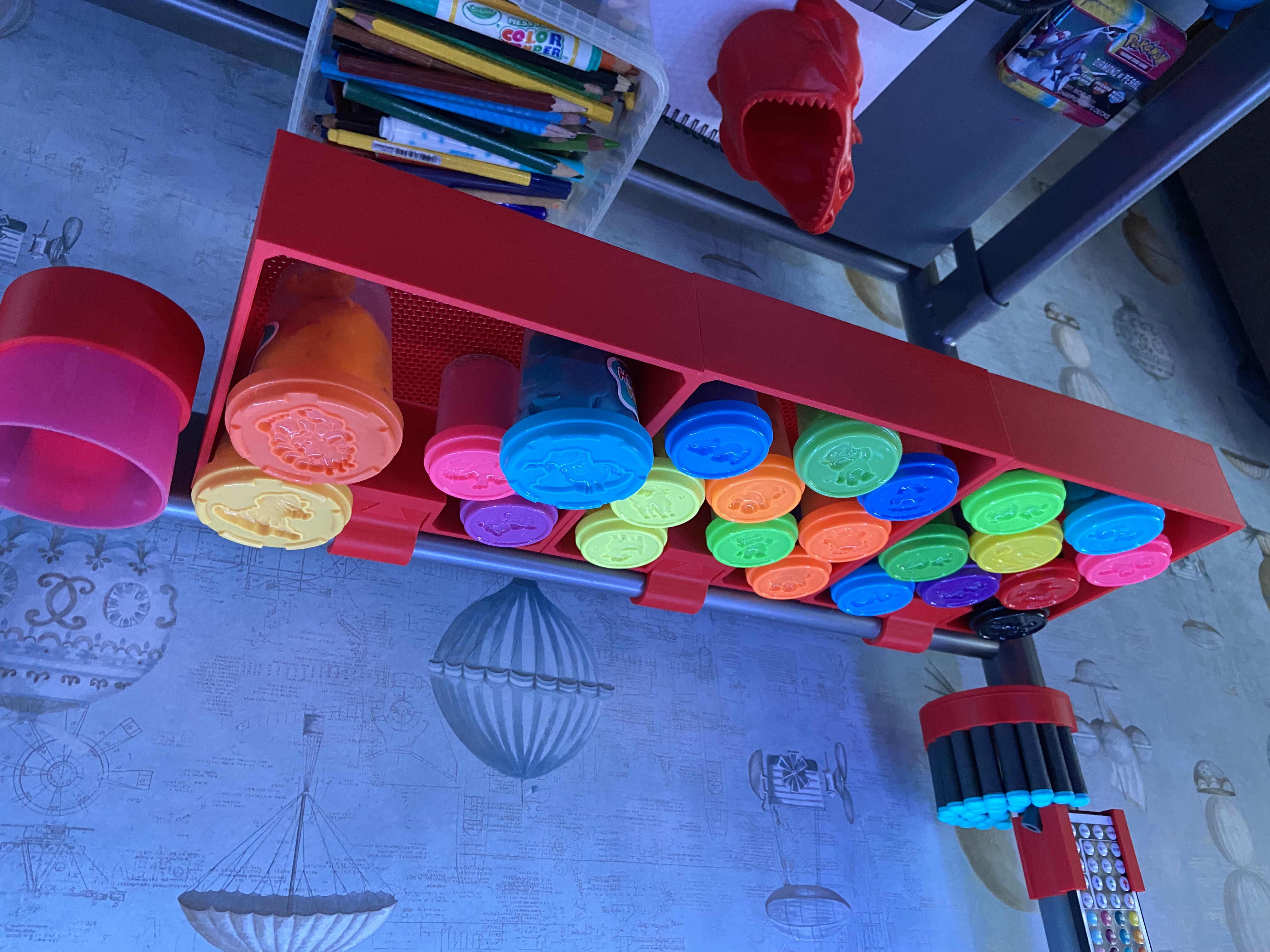 Miniatura 5 do modelo 3D IKEA TUFFING bed box small