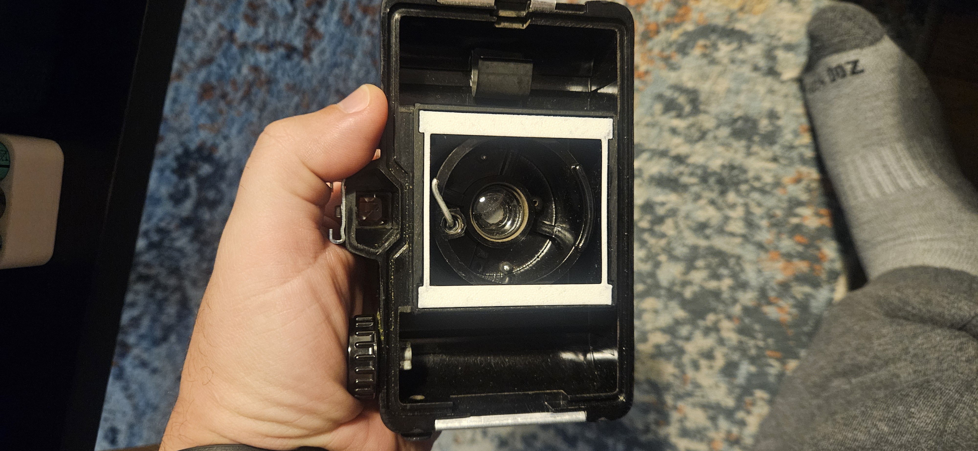 Druh Synchro medium format camera 4,5×5,57 cm insert (one piece) and 4,5×6 cm two part