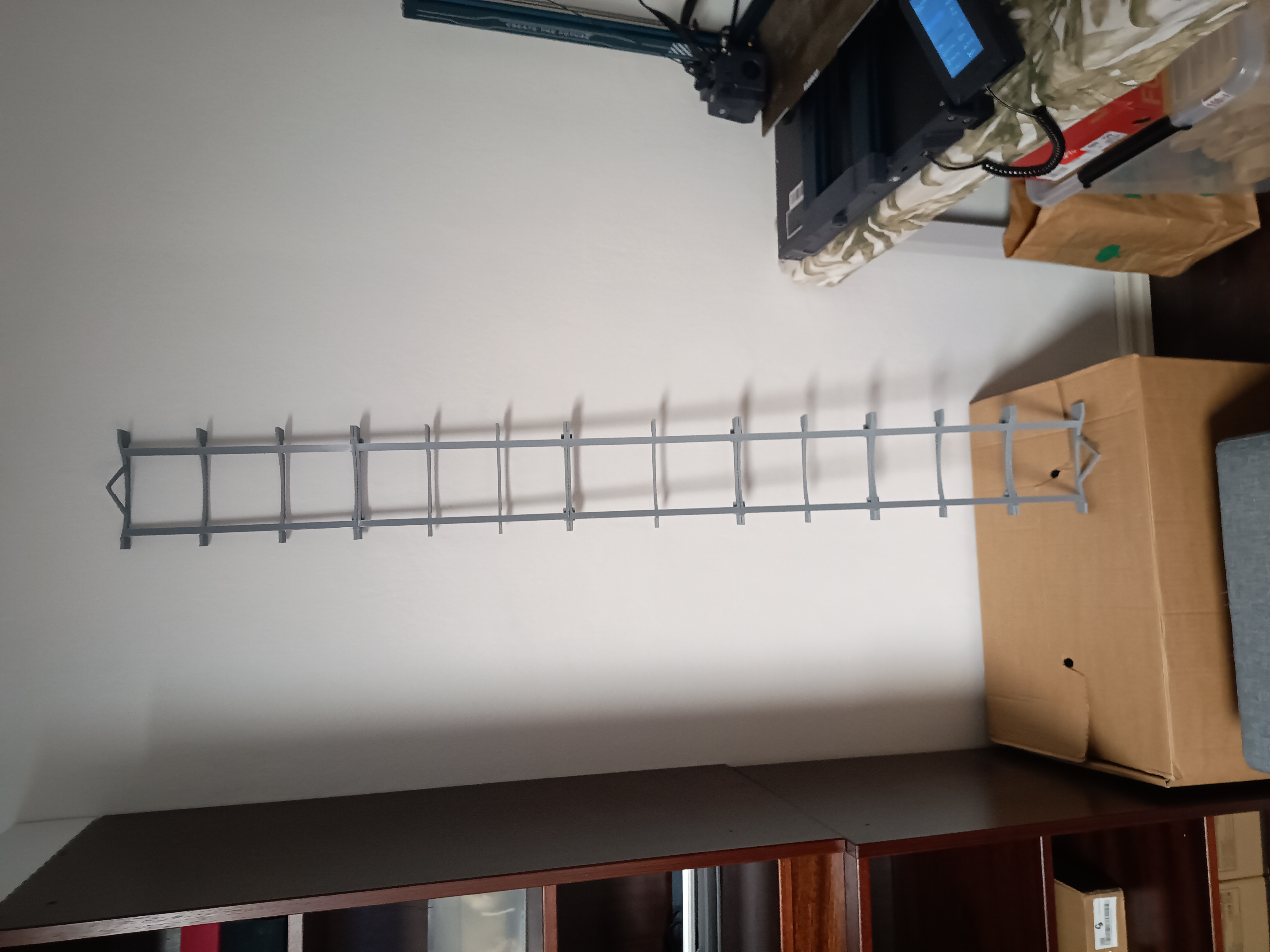 Modular fillament roll stand, low material usage — miniatura 2