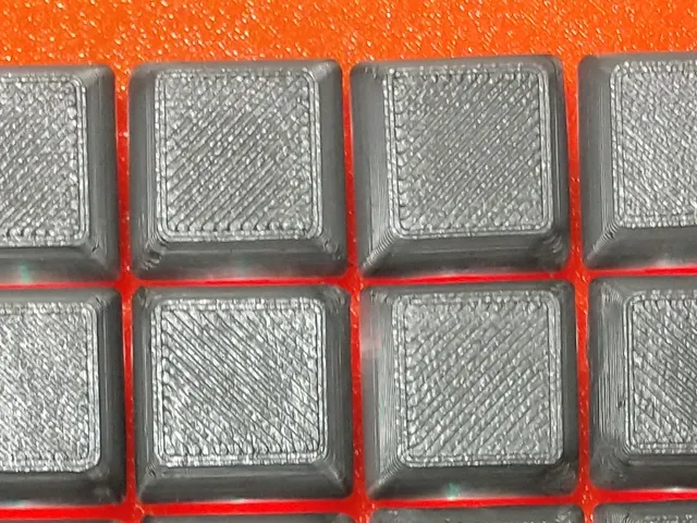 Flat DSA keycaps