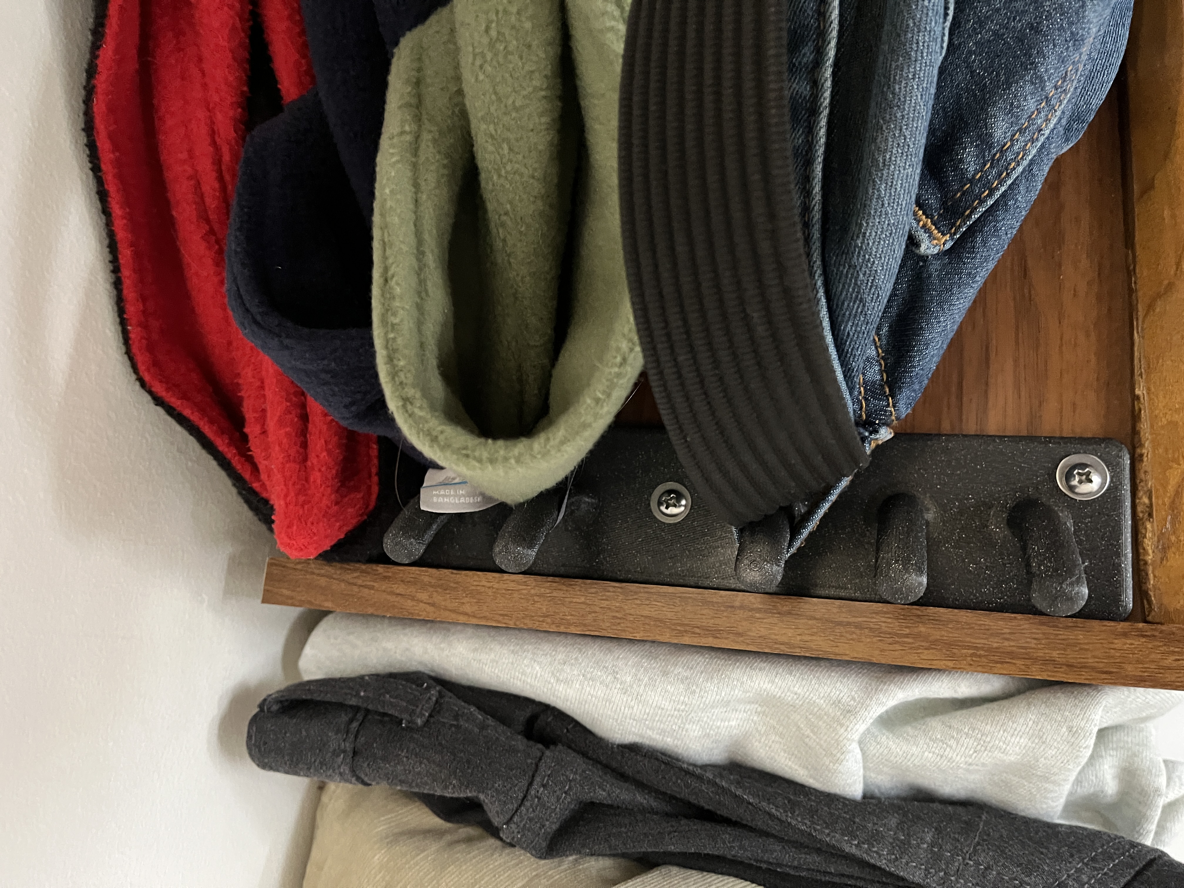 Large Clothes Hanging Hook Set