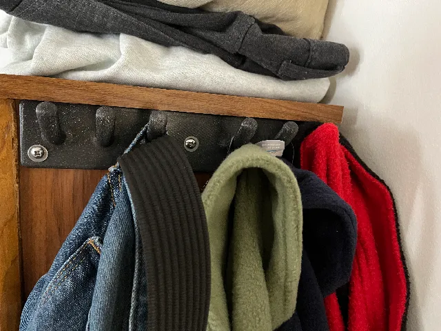 Large Clothes Hanging Hook Set
