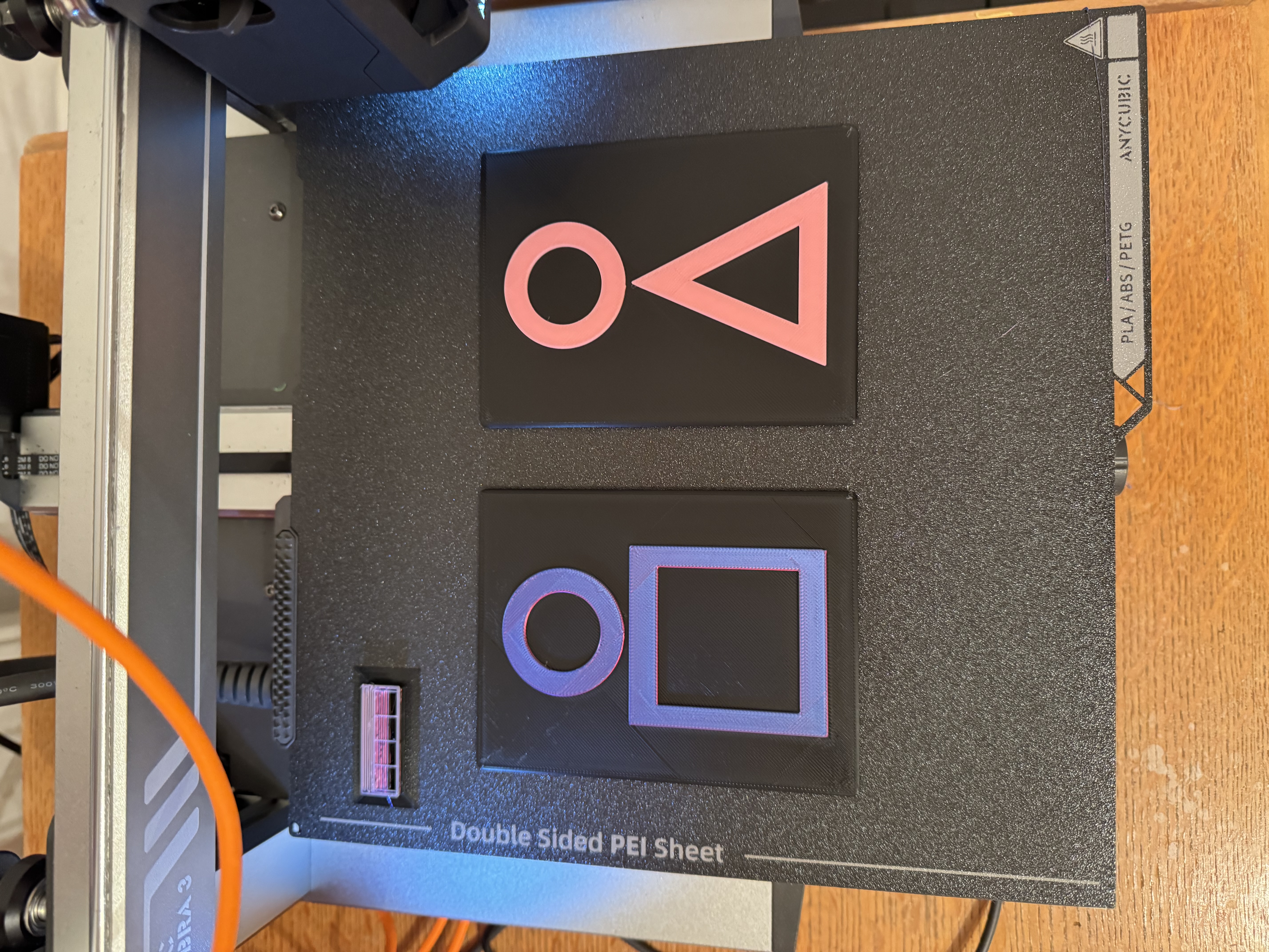 Modern Restroom Sign inspired by Squid Game